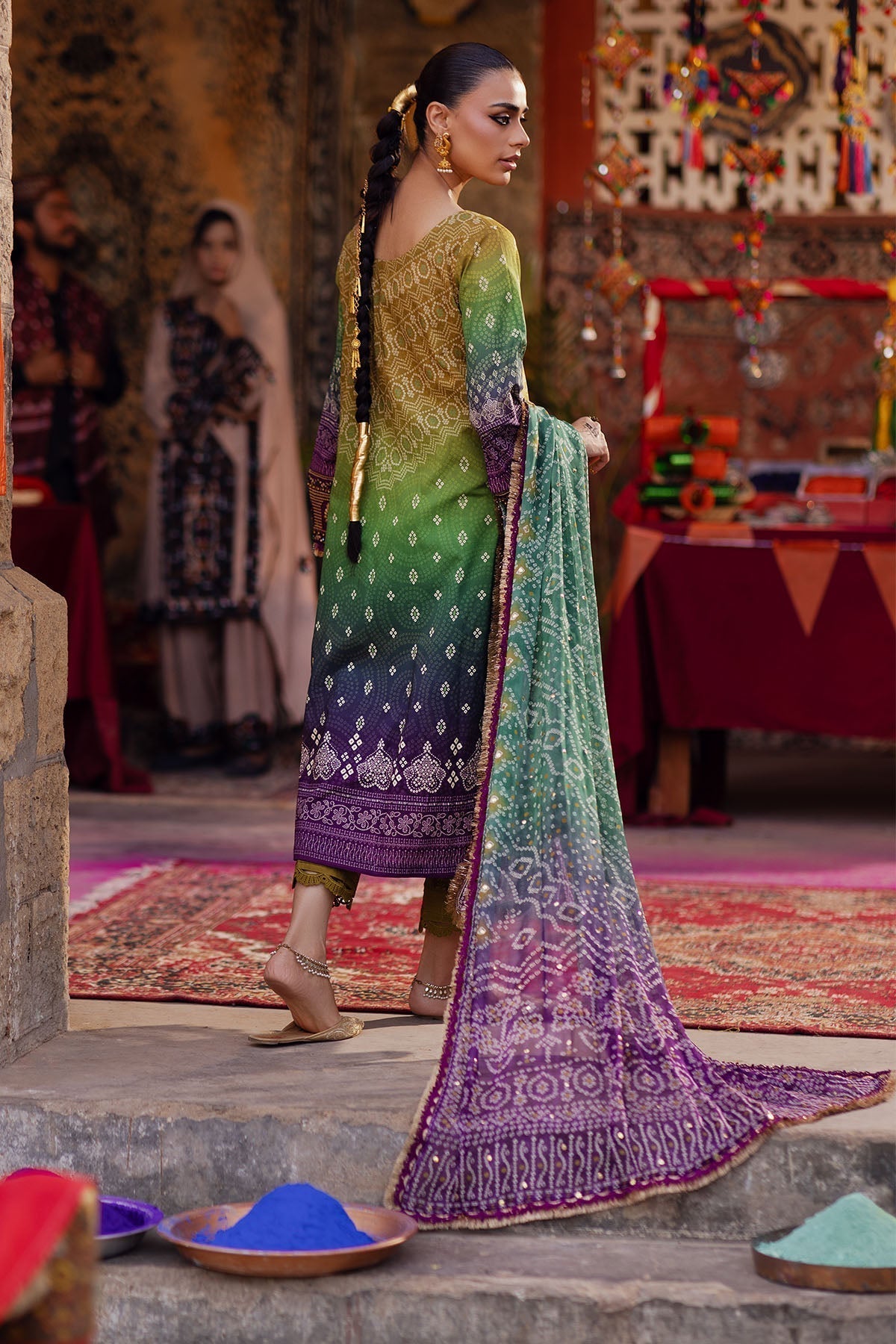 Nureh | Bazaar Lawn | NS-132 - House Of Hania