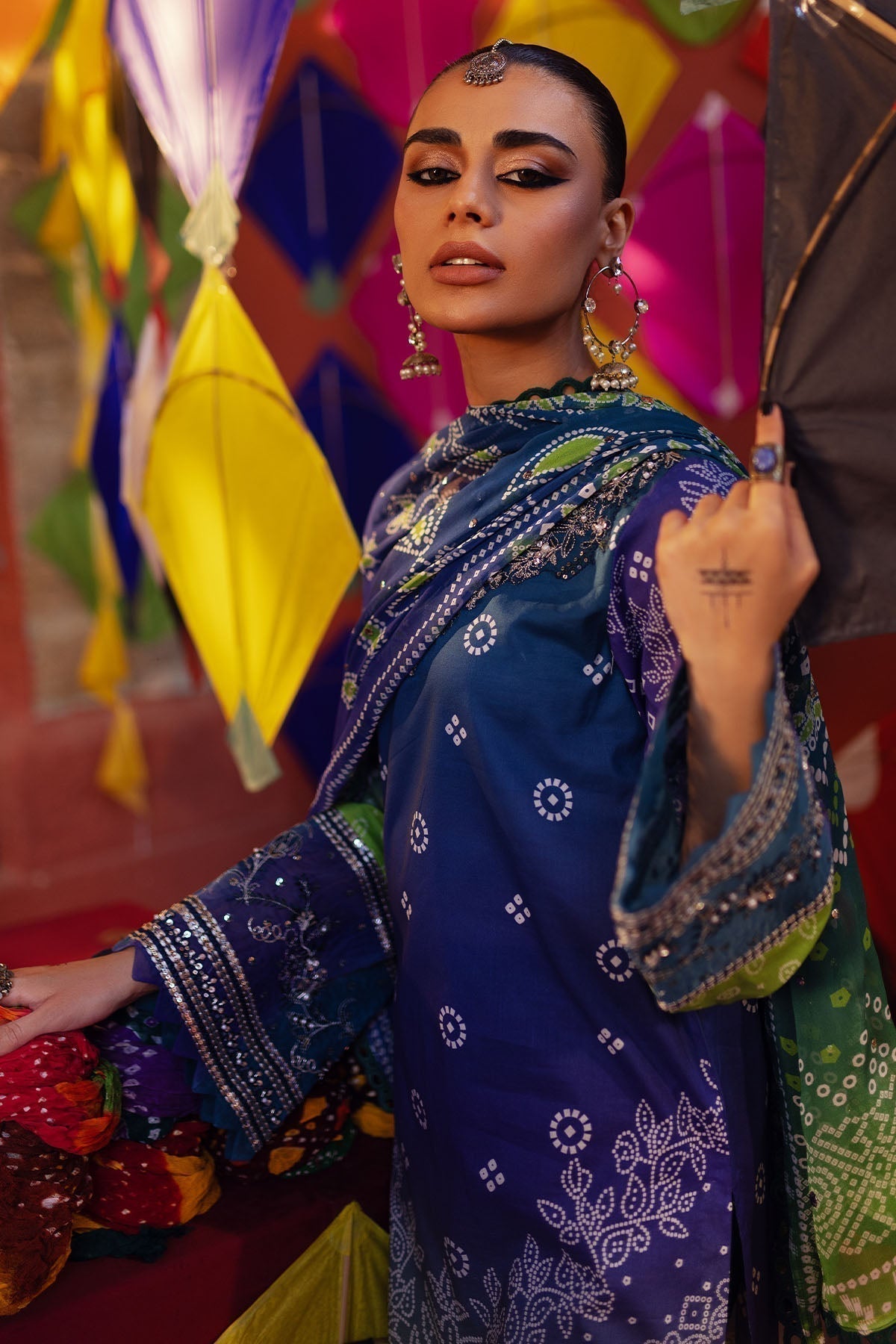 Nureh | Bazaar Lawn | NS-133 - House Of Hania