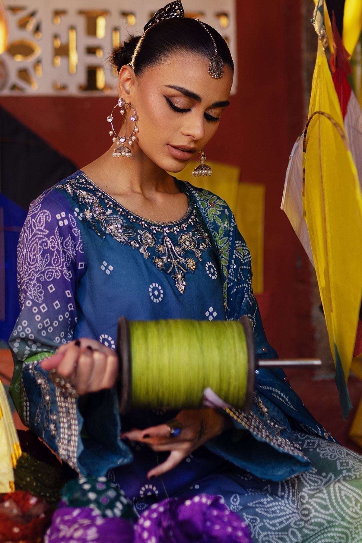 Nureh | Bazaar Lawn | NS-133 - House Of Hania