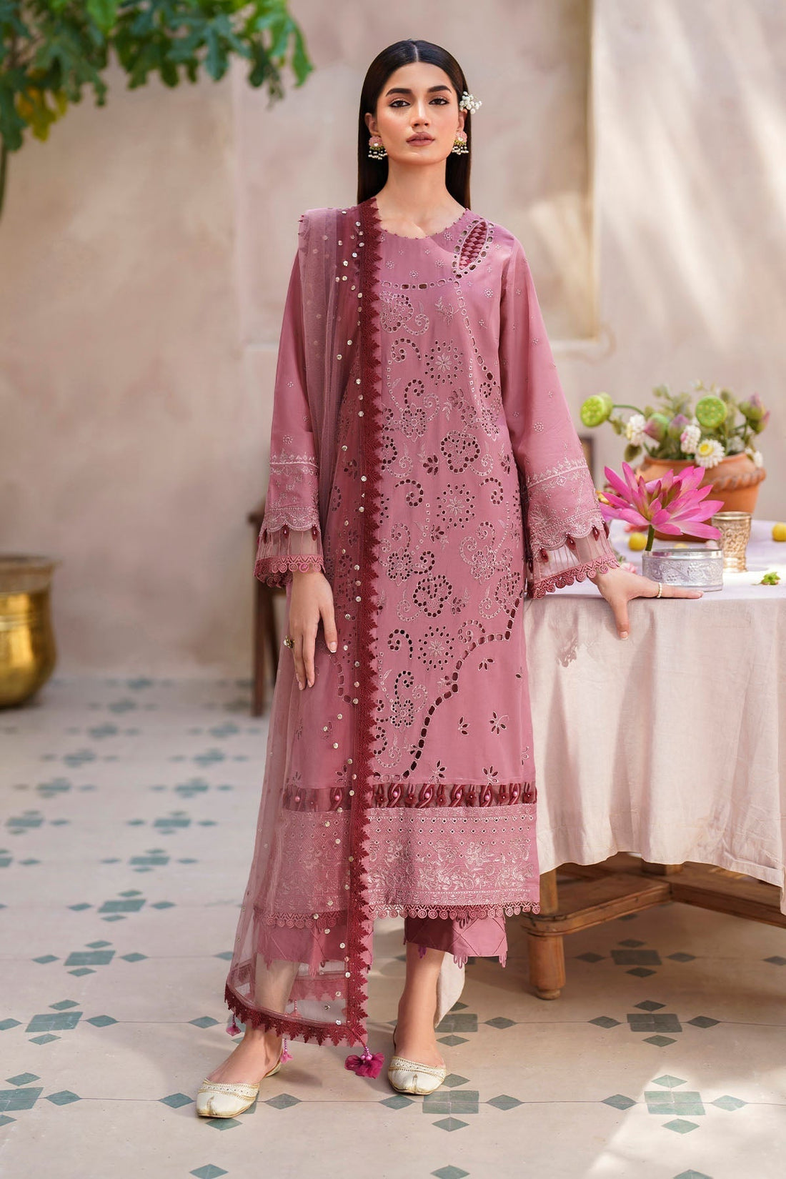 Nureh | Bazaar Lawn | NS - 136 - House Of Hania