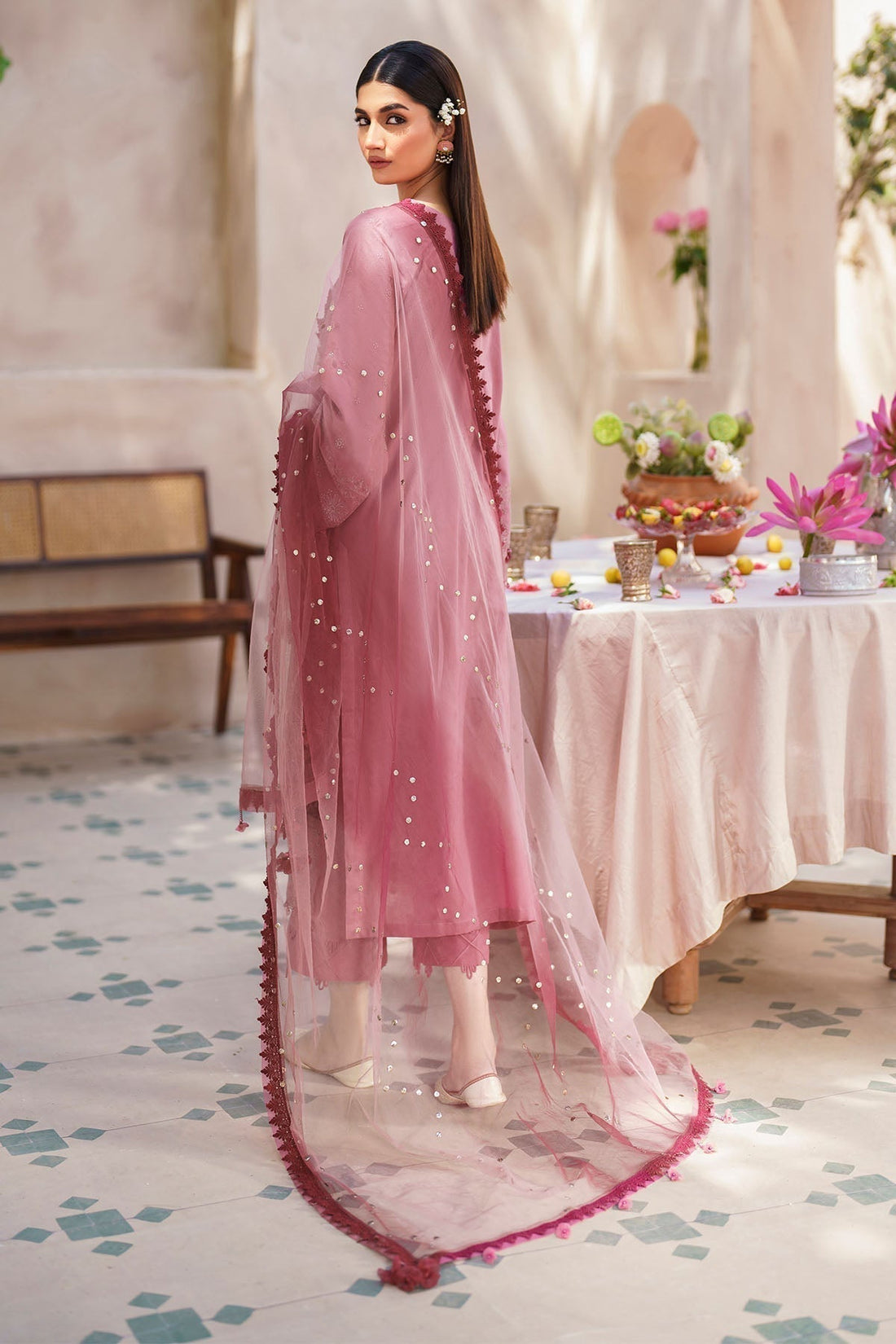 Nureh | Bazaar Lawn | NS - 136 - House Of Hania