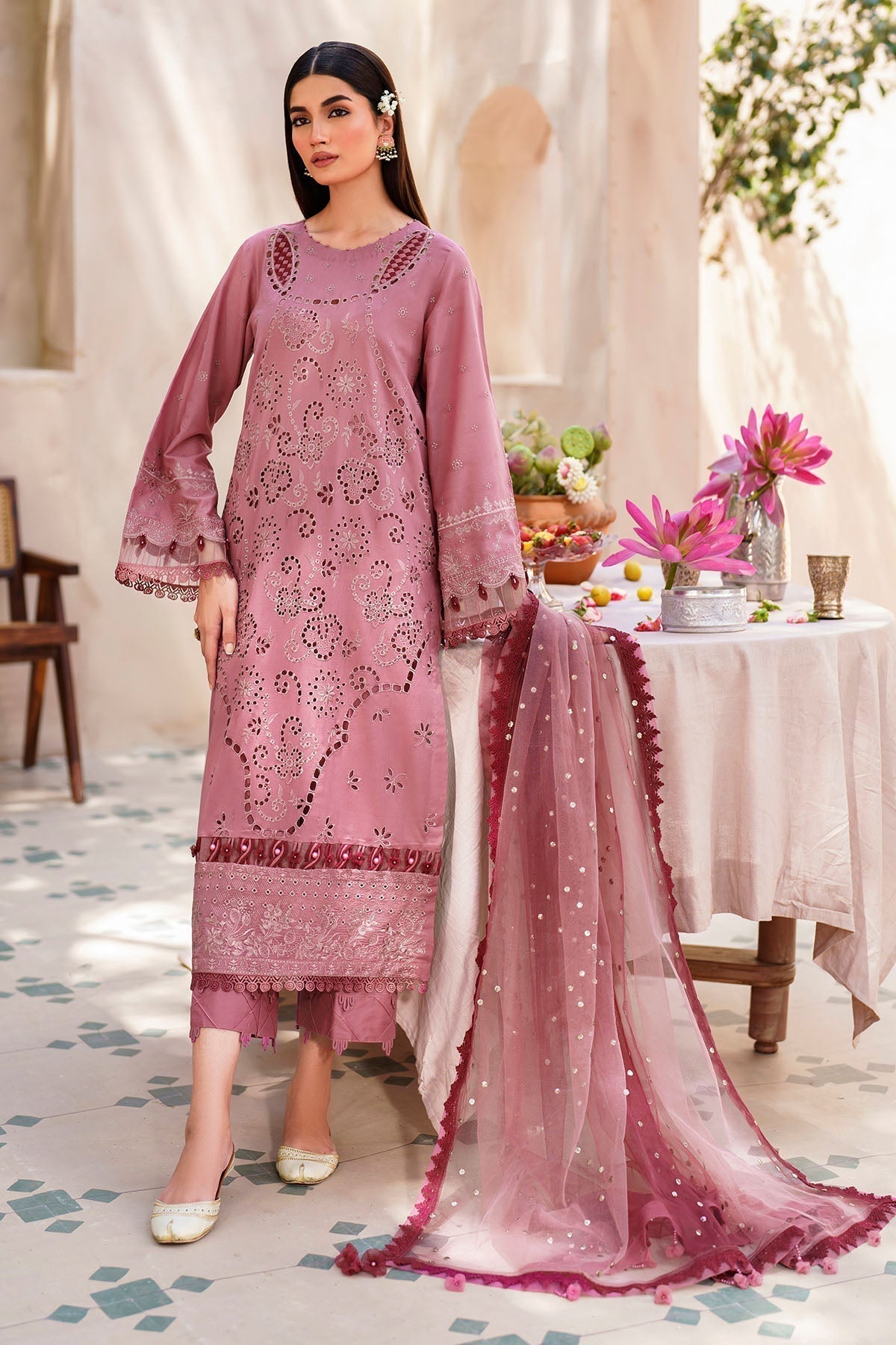 Nureh | Bazaar Lawn | NS - 136 - House Of Hania