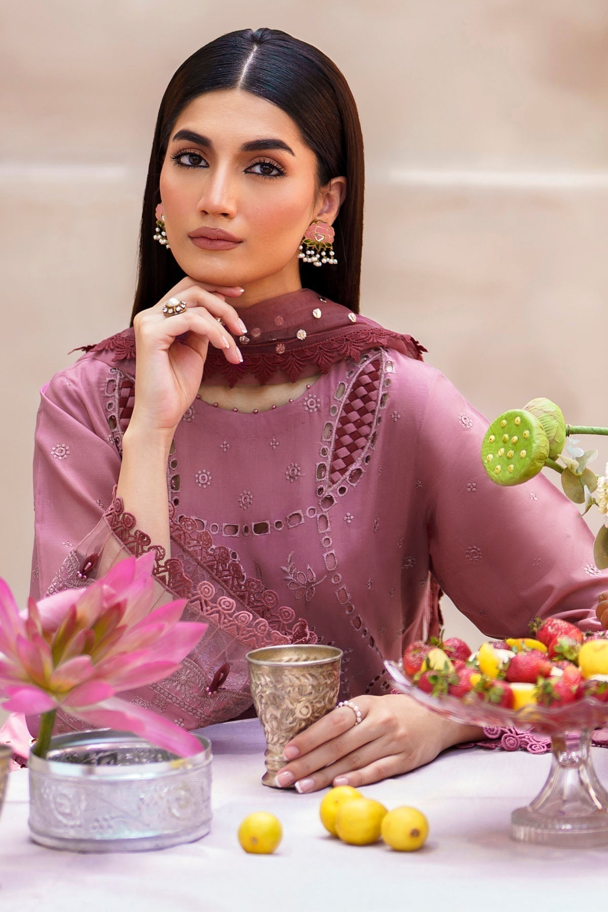 Nureh | Bazaar Lawn | NS - 136 - House Of Hania