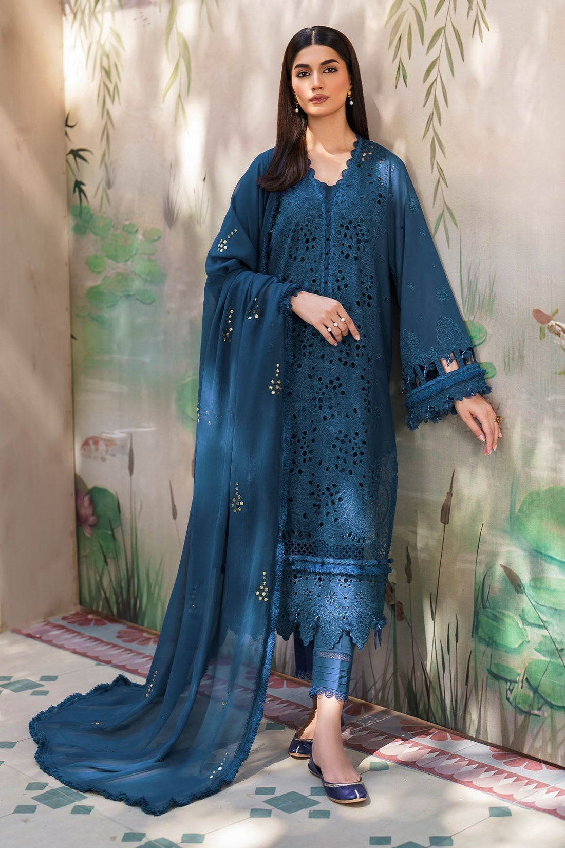 Nureh | Bazaar Lawn | NS-137 - House Of Hania