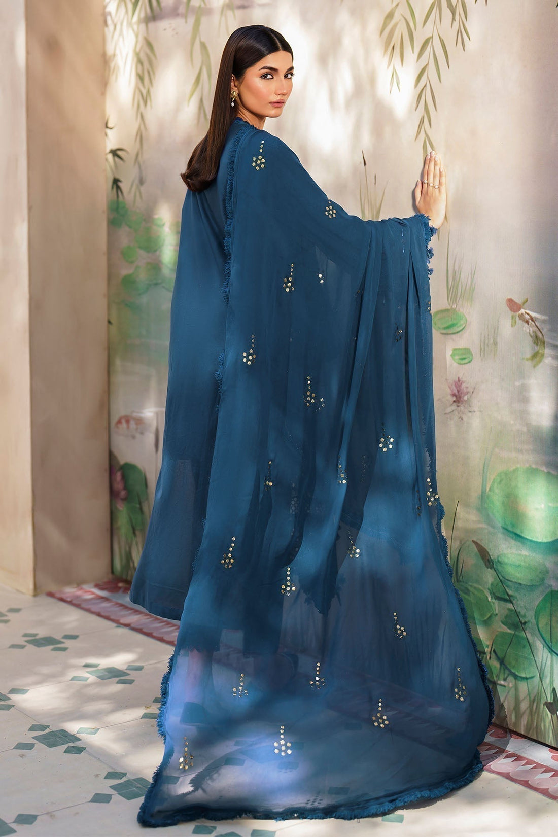 Nureh | Bazaar Lawn | NS-137 - House Of Hania