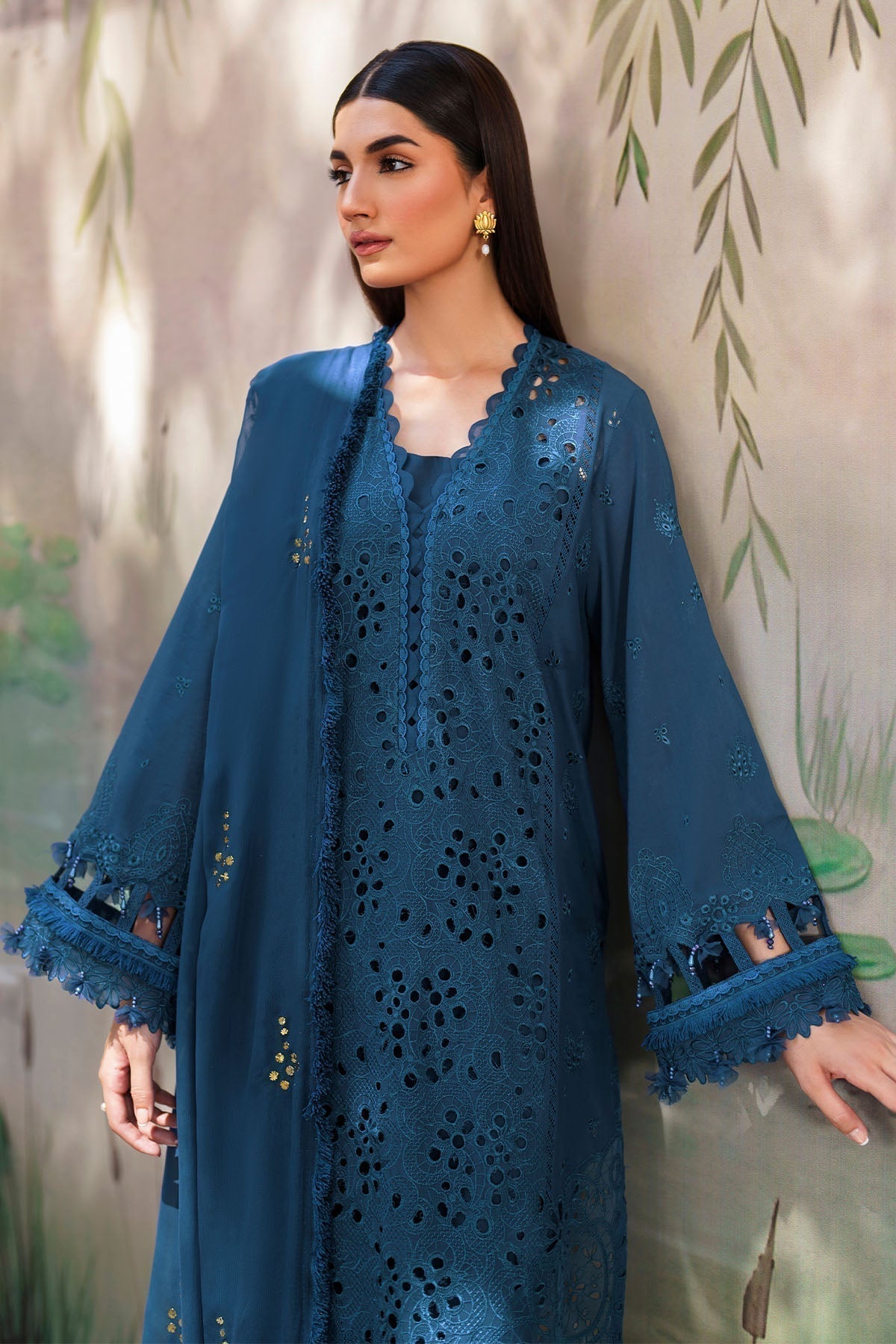 Nureh | Bazaar Lawn | NS-137 - House Of Hania
