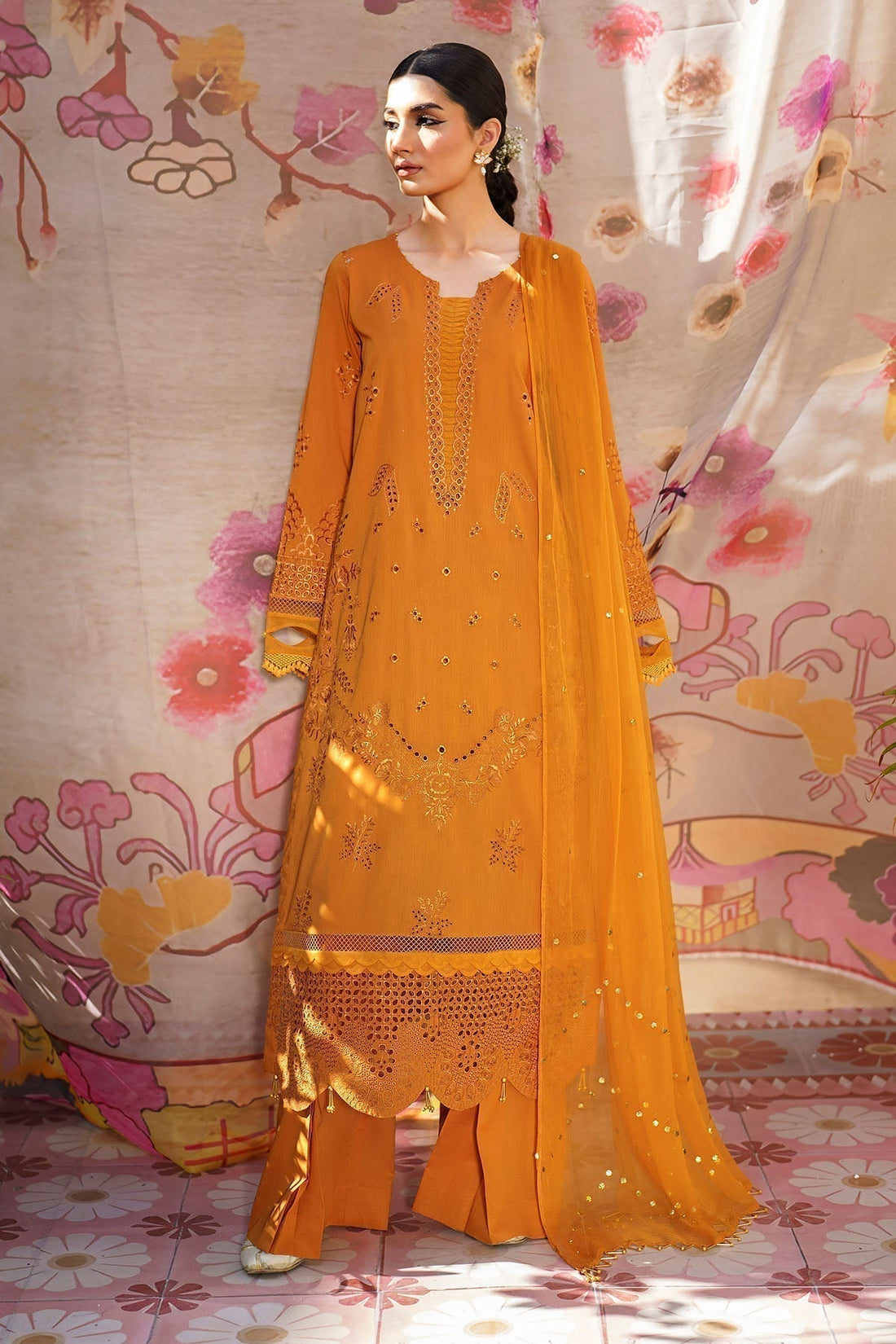 Nureh | Bazaar Lawn | NS-138 - House Of Hania