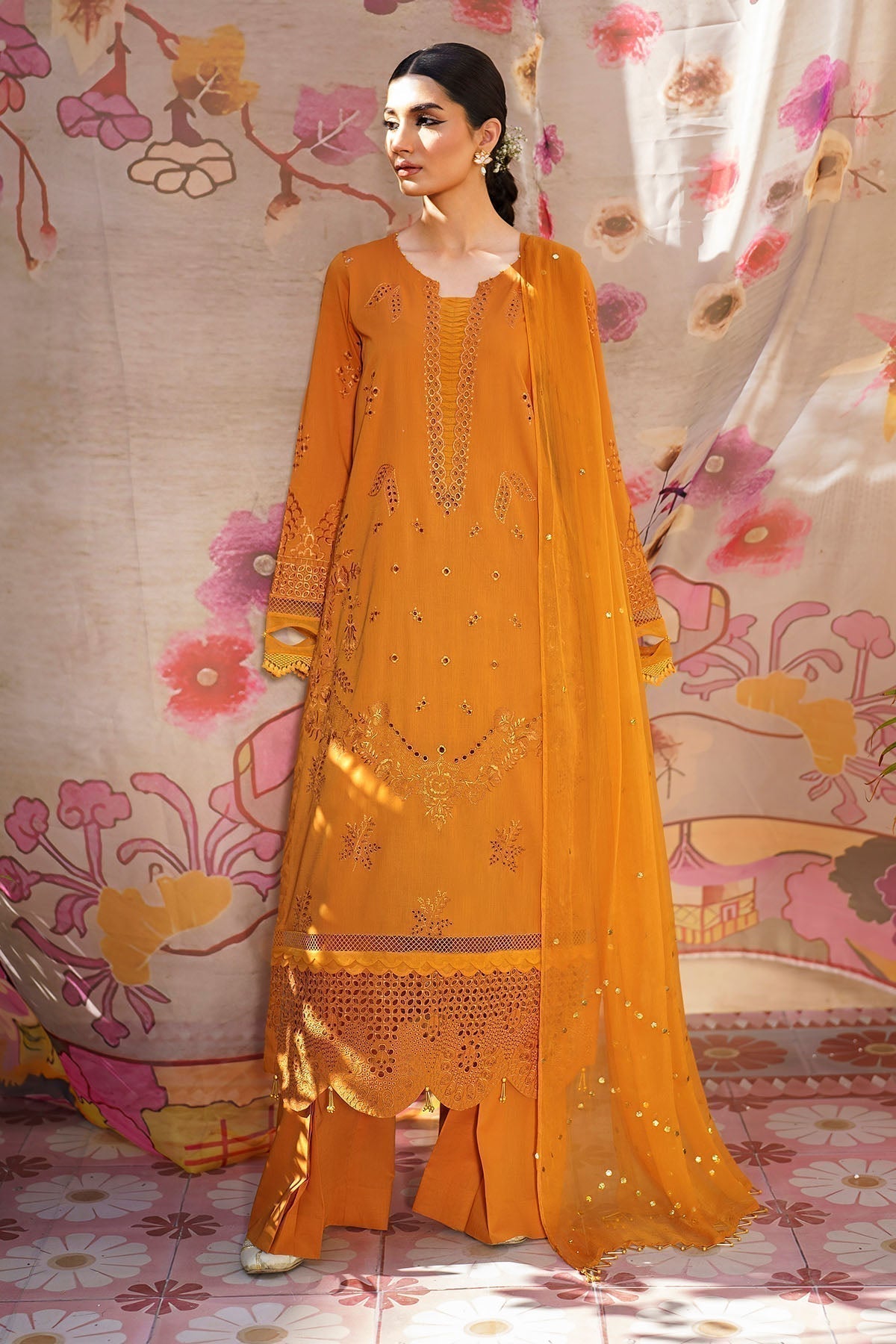 Nureh | Bazaar Lawn | NS-138 - House Of Hania