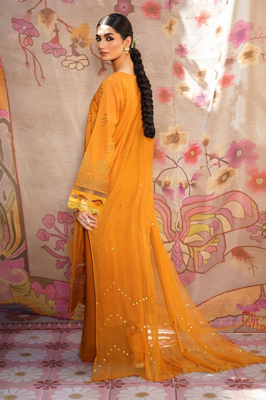 Nureh | Bazaar Lawn | NS-138 - House Of Hania