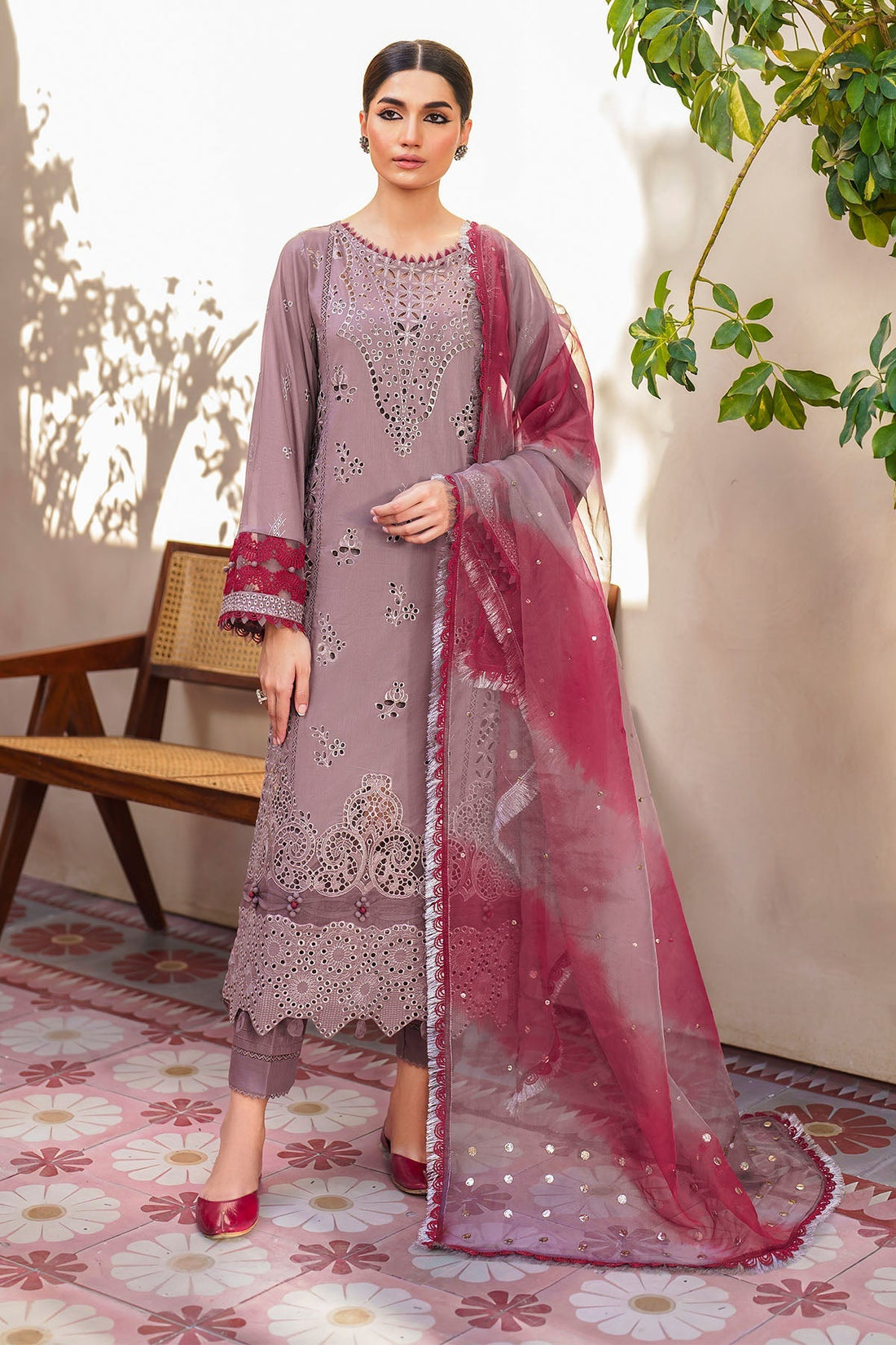 Nureh | Bazaar Lawn | NS-139 - House Of Hania
