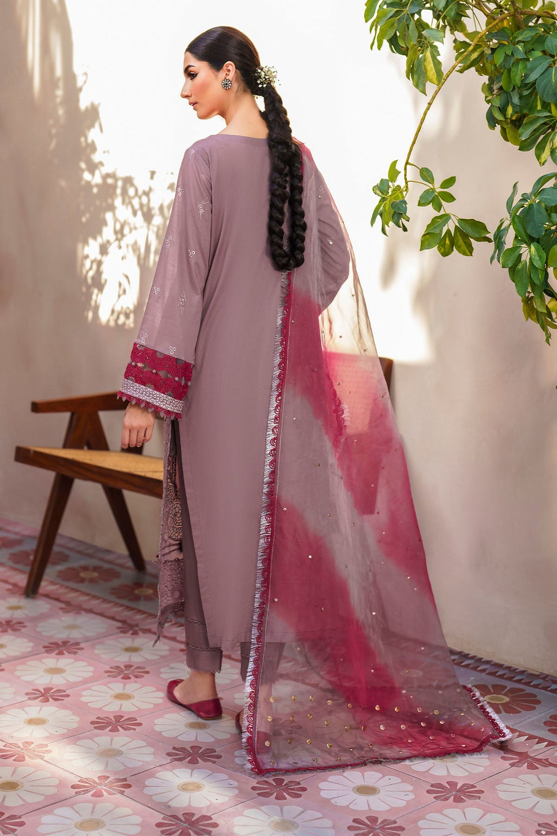 Nureh | Bazaar Lawn | NS-139 - House Of Hania