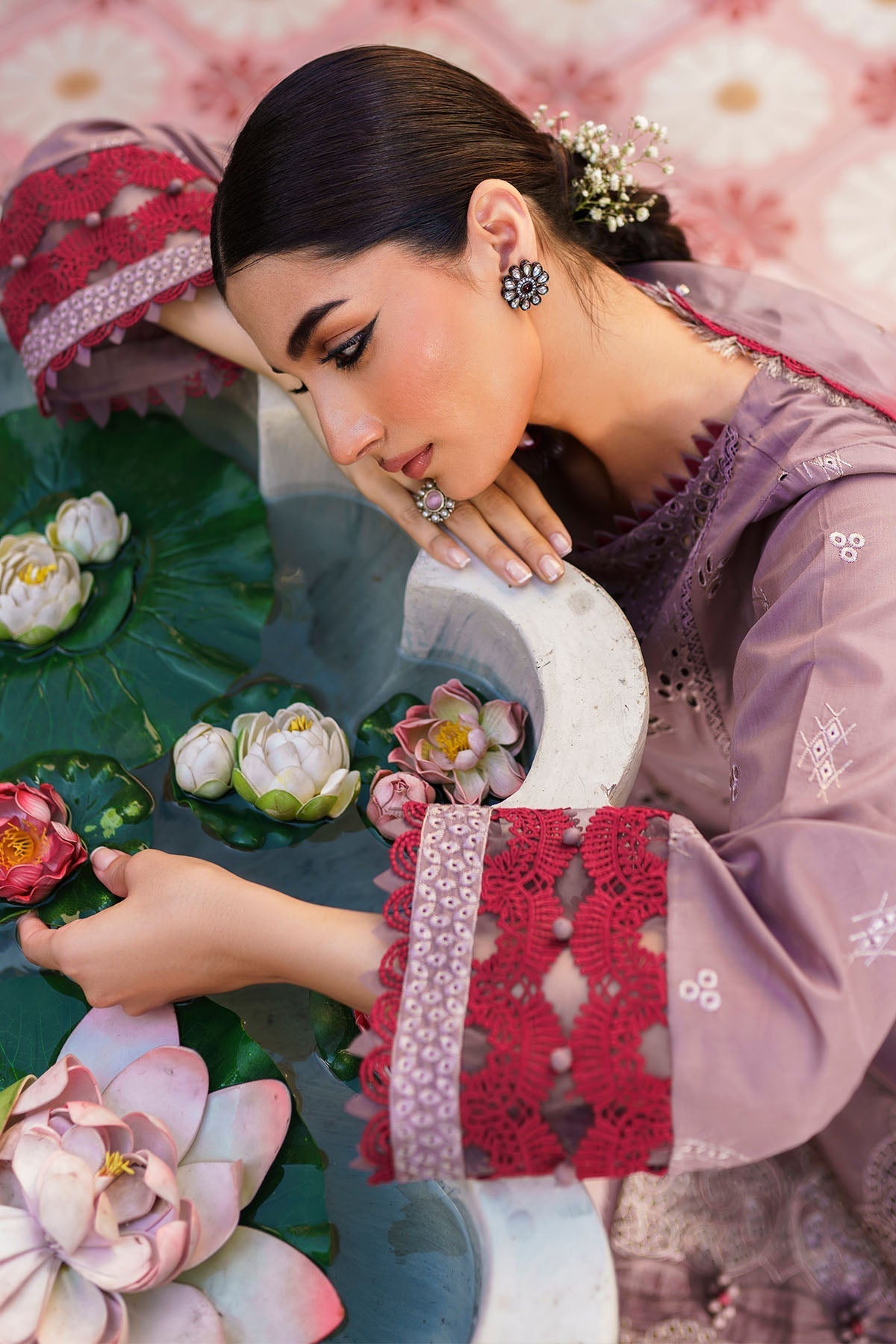 Nureh | Bazaar Lawn | NS-139 - House Of Hania