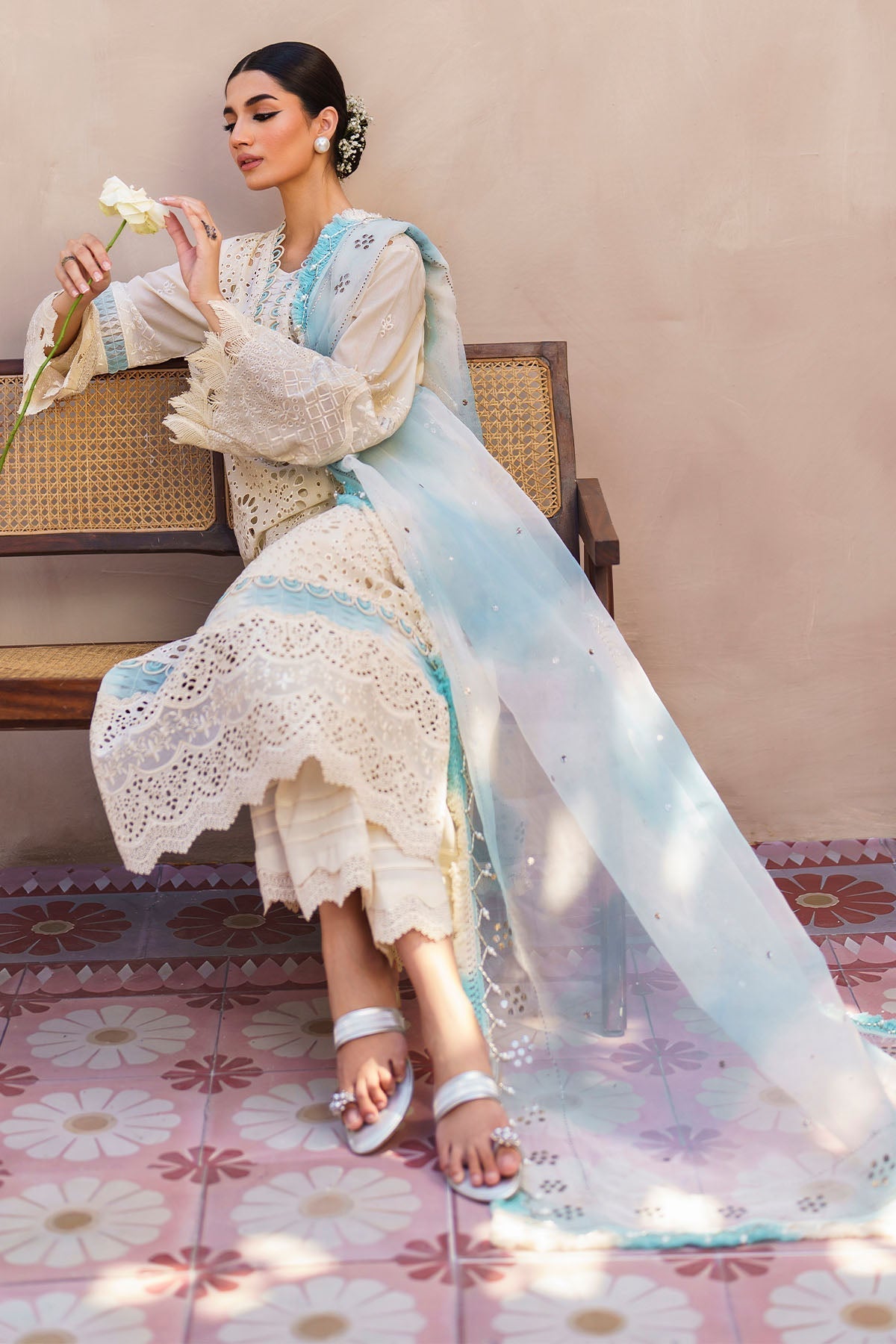 Nureh | Bazaar Lawn | NS-140 - House Of Hania