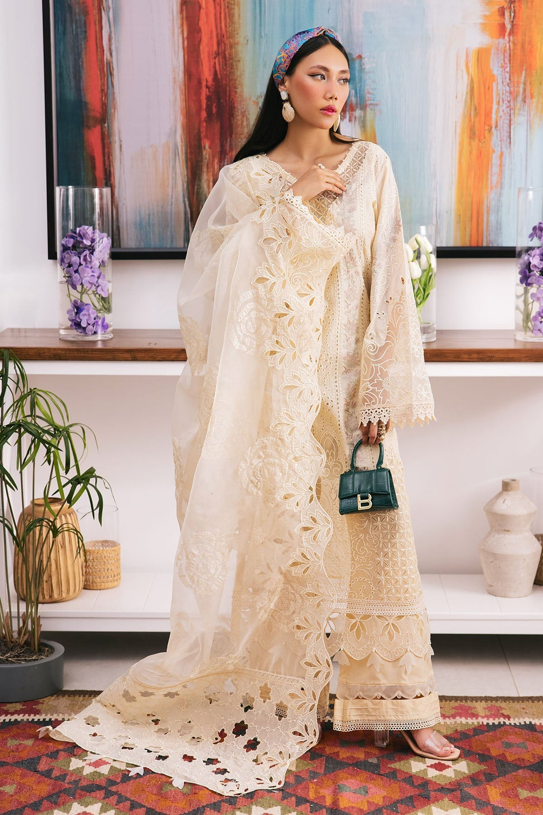 Nureh | Eid Escape Lawn | AMELFIE NE-92 - House Of Hania