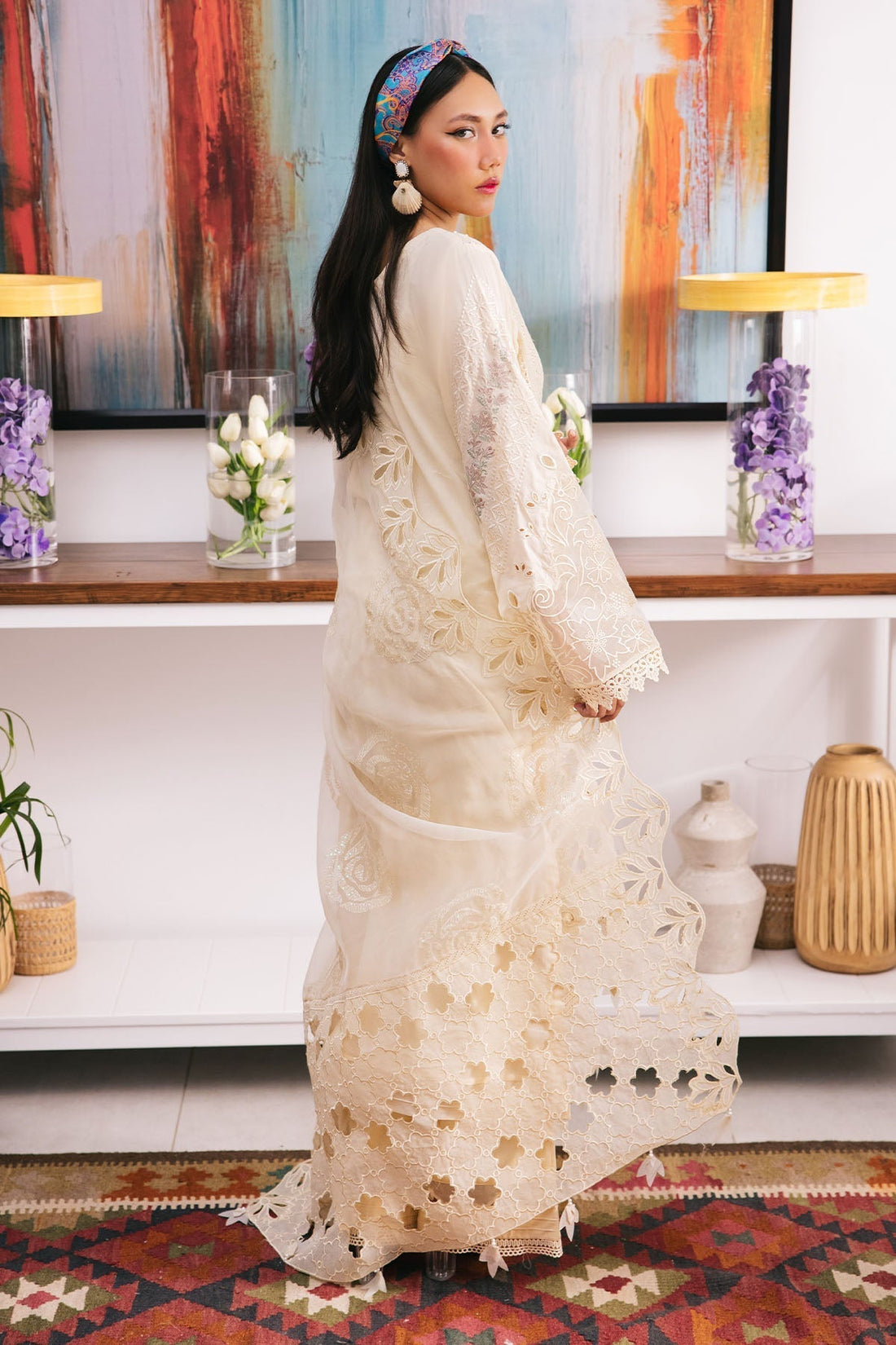 Nureh | Eid Escape Lawn | AMELFIE NE-92 - House Of Hania