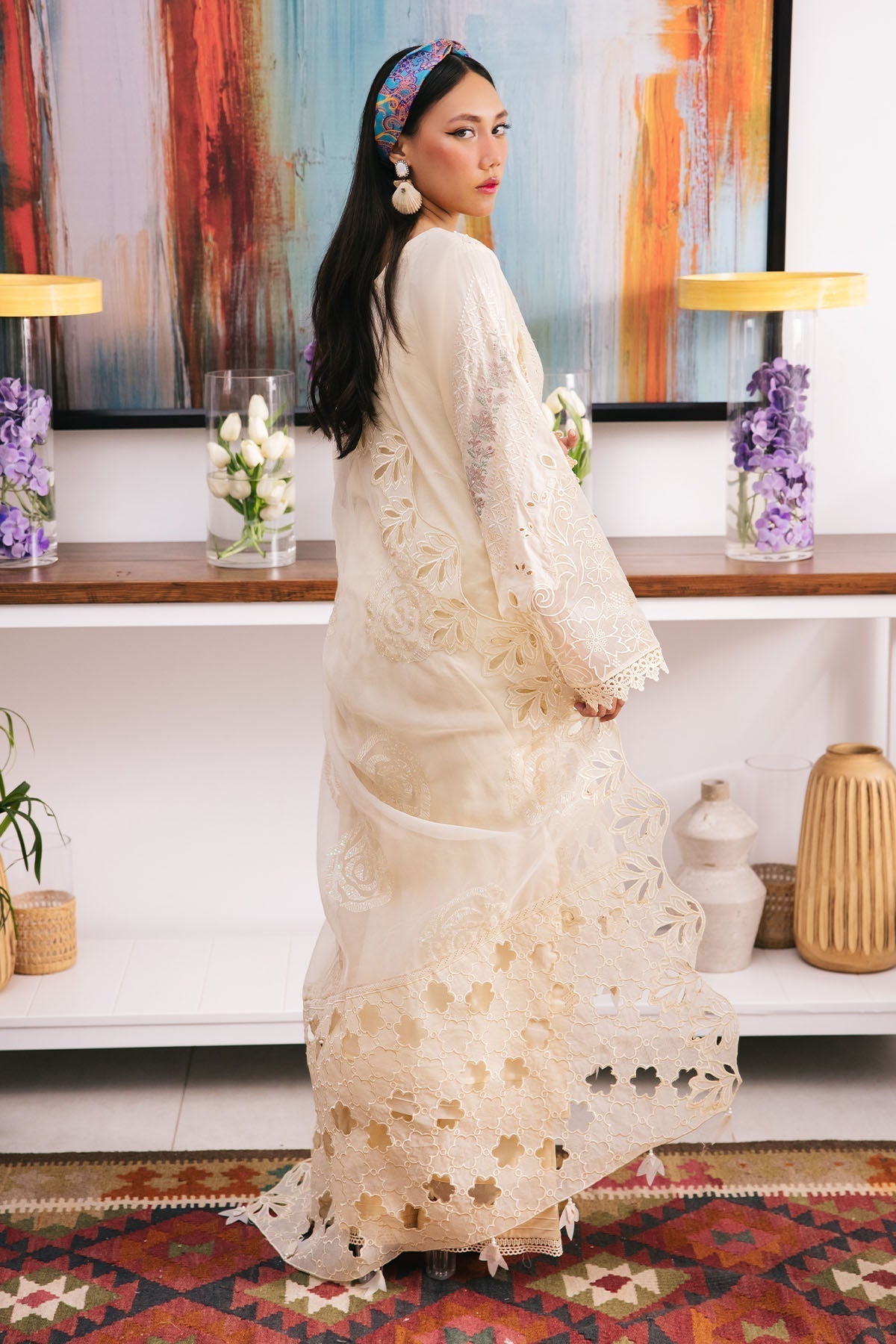 Nureh | Eid Escape Lawn | AMELFIE NE-92 - House Of Hania