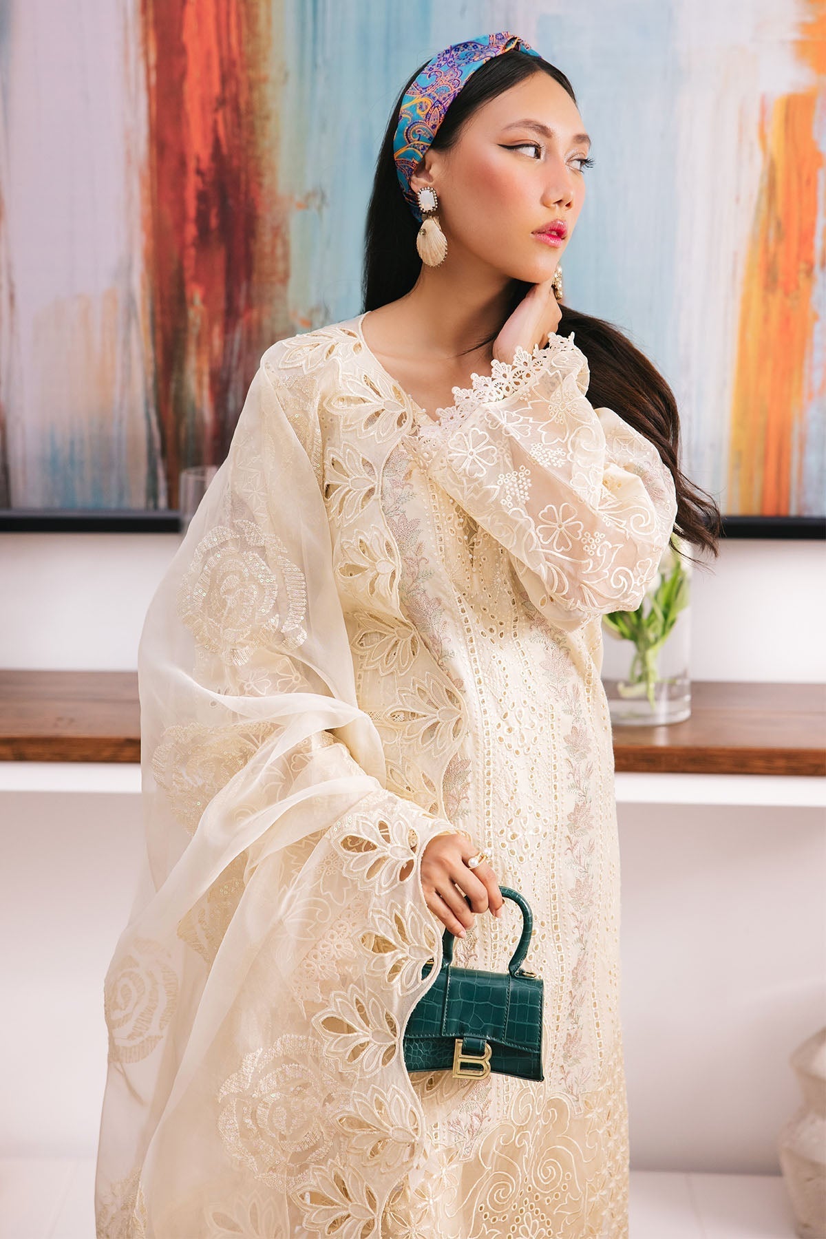 Nureh | Eid Escape Lawn | AMELFIE NE-92 - House Of Hania