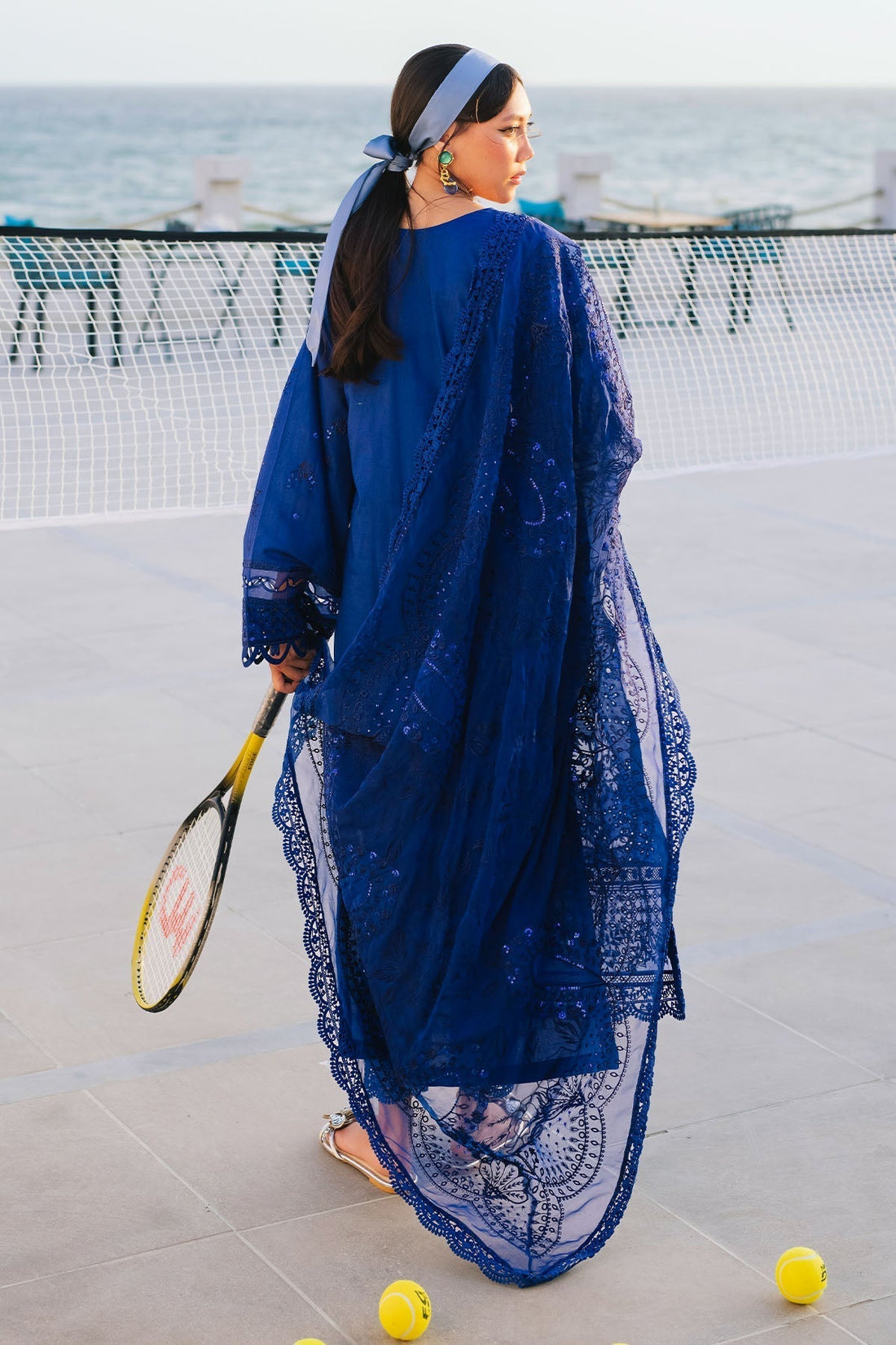 Nureh | Eid Escape Lawn | BLUME NE-90 - House Of Hania