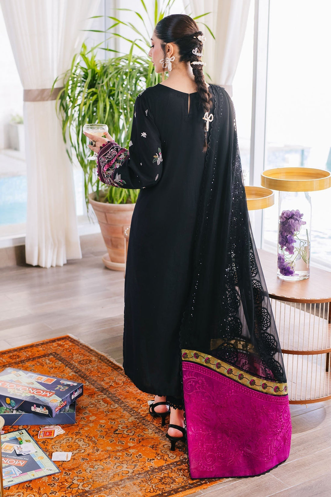 Nureh | Eid Escape Lawn | BOTANICA NE-88 - House Of Hania