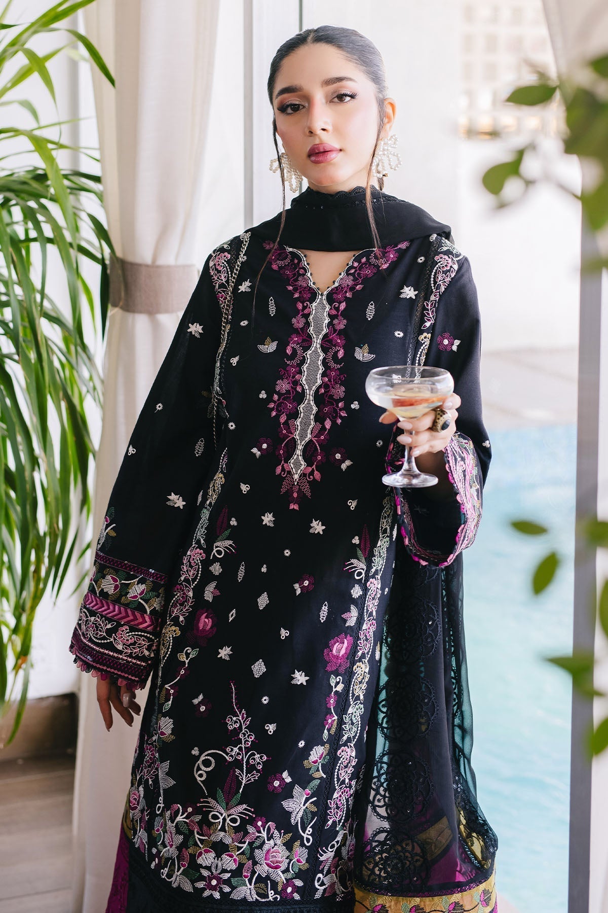 Nureh | Eid Escape Lawn | BOTANICA NE-88 - House Of Hania