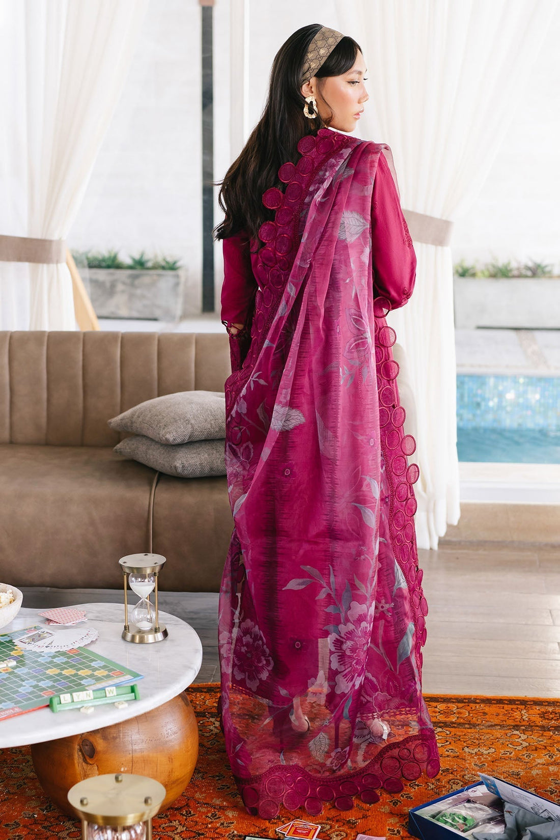 Nureh | Eid Escape Lawn | LEENA NE-89 - House Of Hania