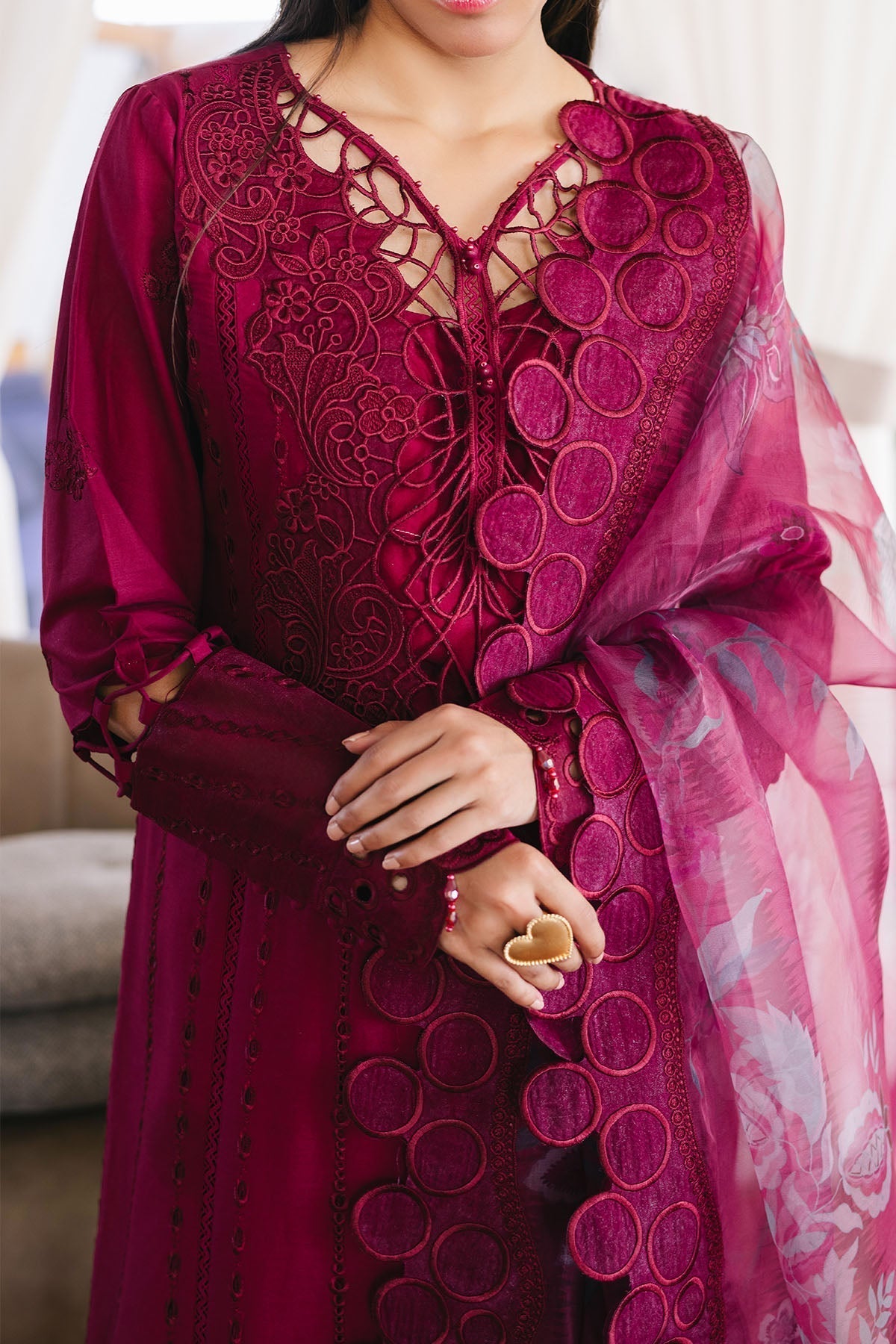 Nureh | Eid Escape Lawn | LEENA NE-89 - House Of Hania