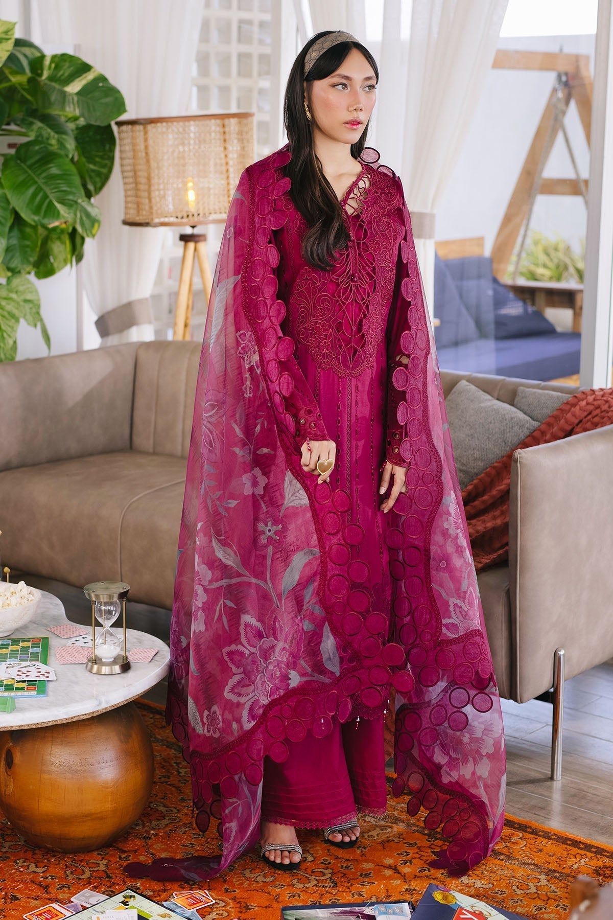 Nureh | Eid Escape Lawn | LEENA NE-89 - House Of Hania
