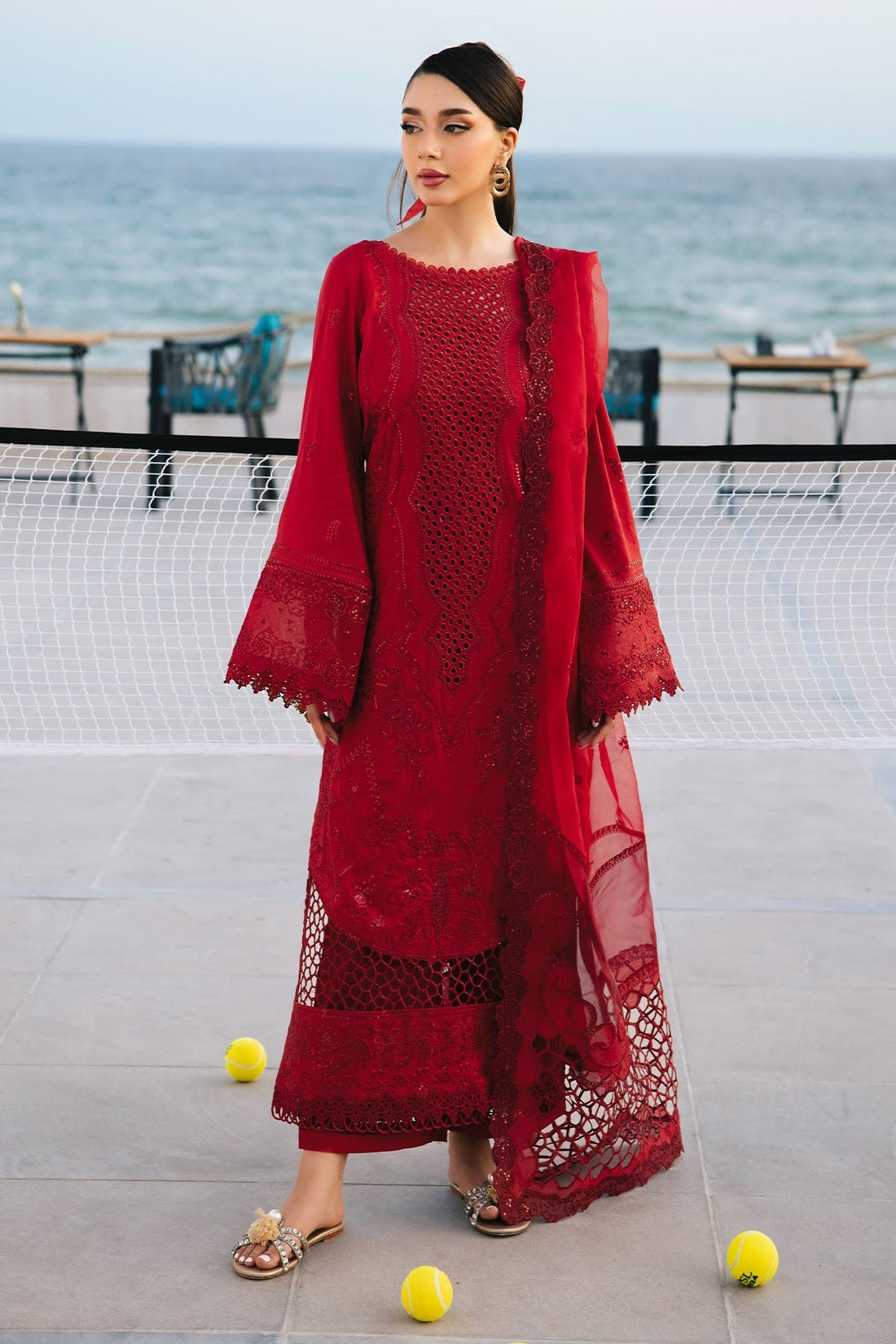 Nureh | Eid Escape Lawn | MIREILLE NE-91 - House Of Hania