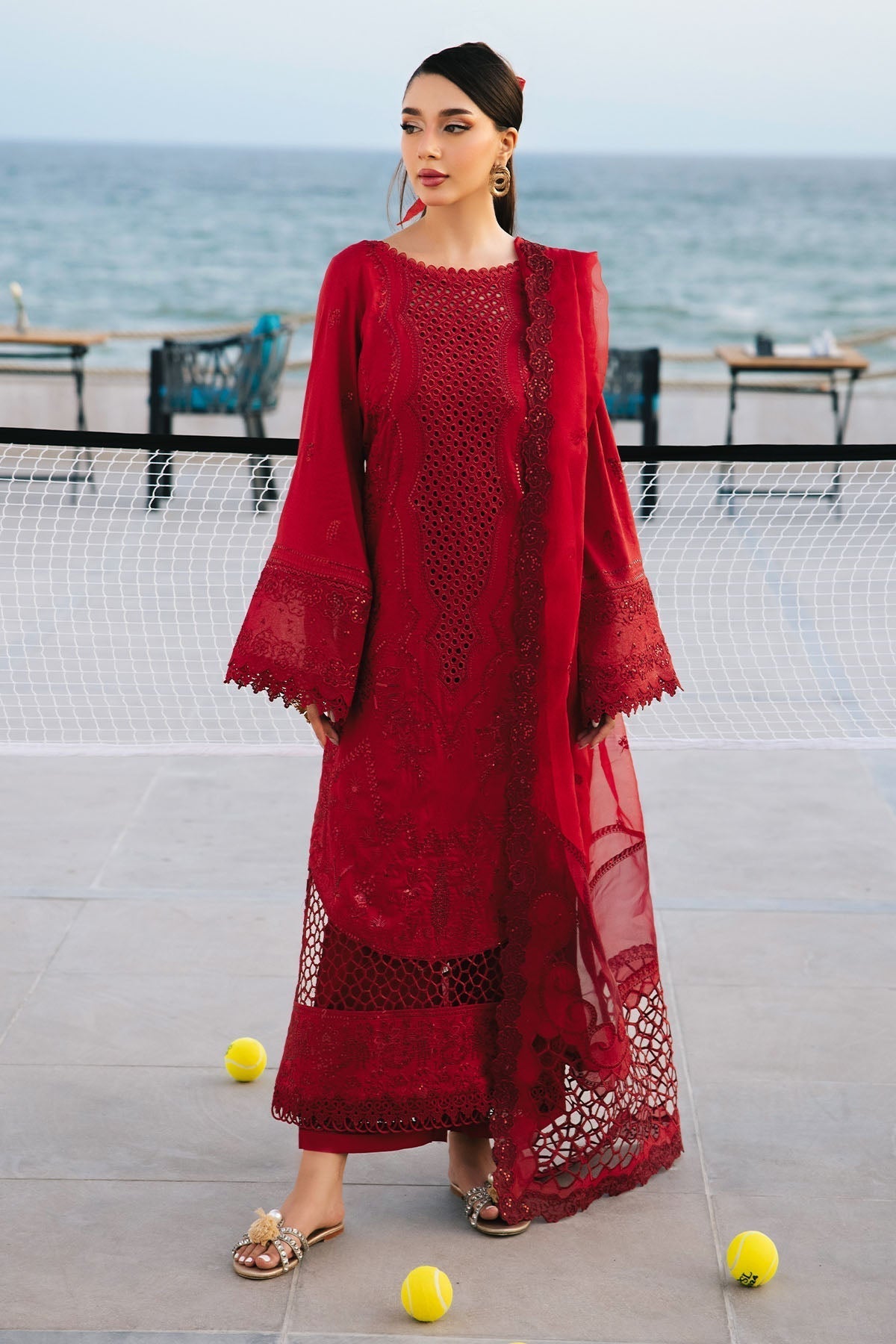 Nureh | Eid Escape Lawn | MIREILLE NE-91 - House Of Hania