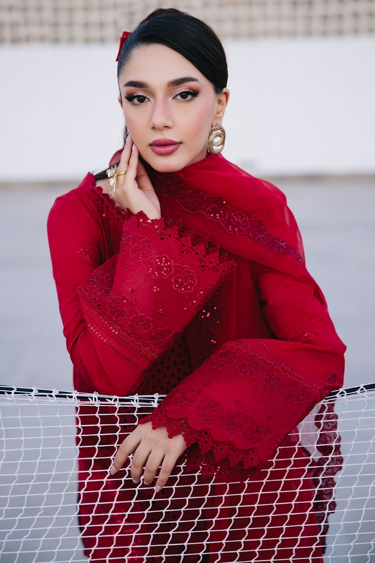 Nureh | Eid Escape Lawn | MIREILLE NE-91 - House Of Hania