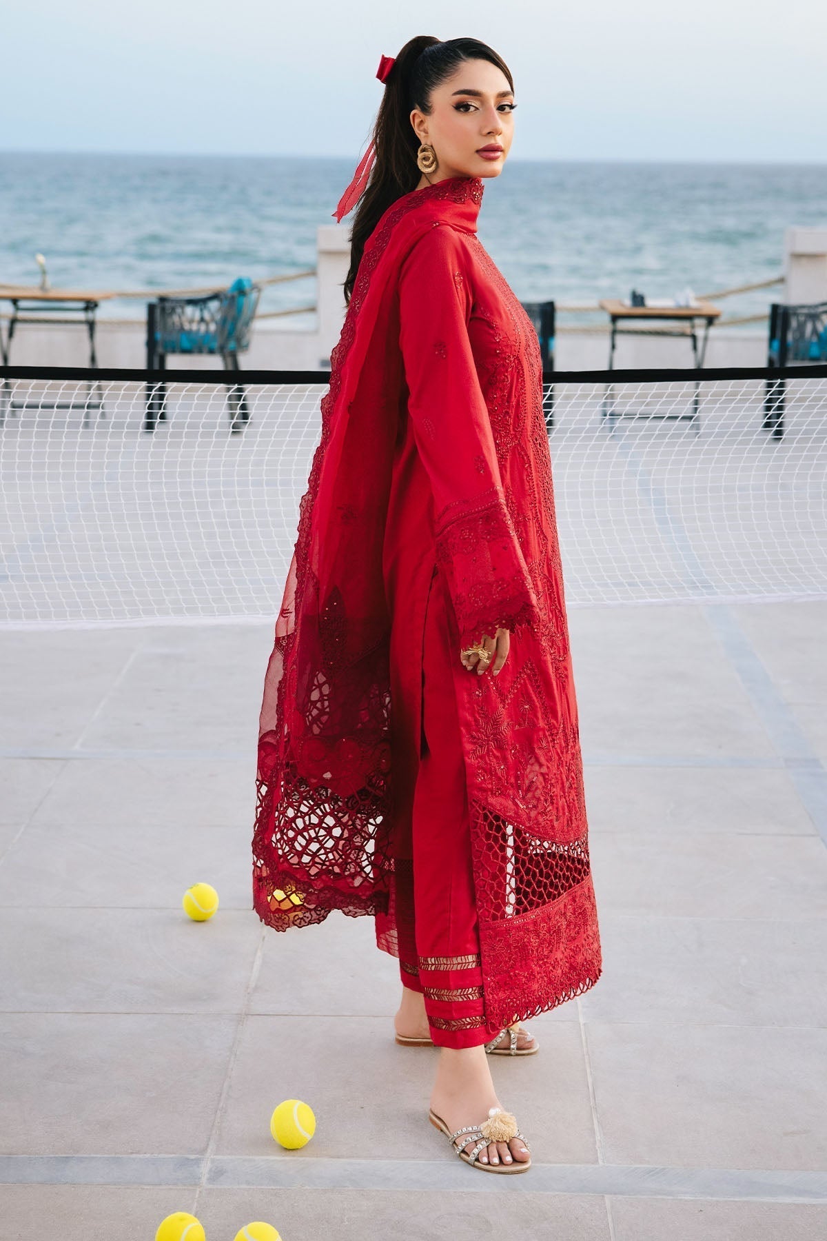 Nureh | Eid Escape Lawn | MIREILLE NE-91 - House Of Hania