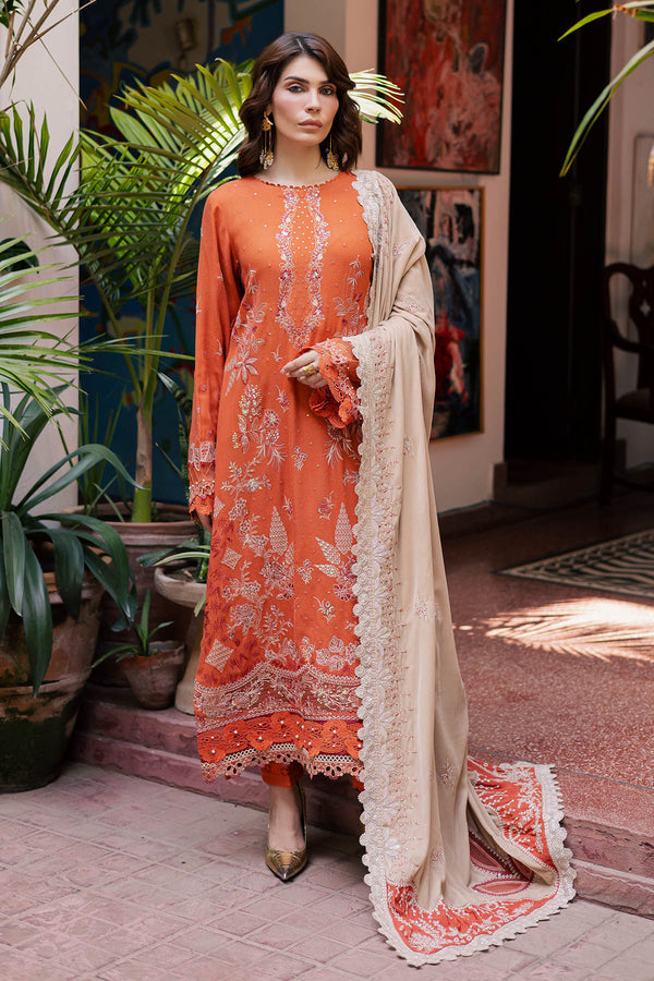 Nureh | Exclusive Leather Peach | NE-184 - House Of Hania