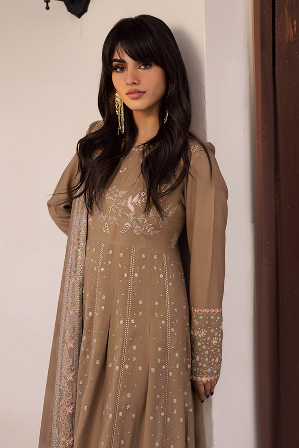 Nureh | Exclusive Leather Peach | NE-212 - House Of Hania