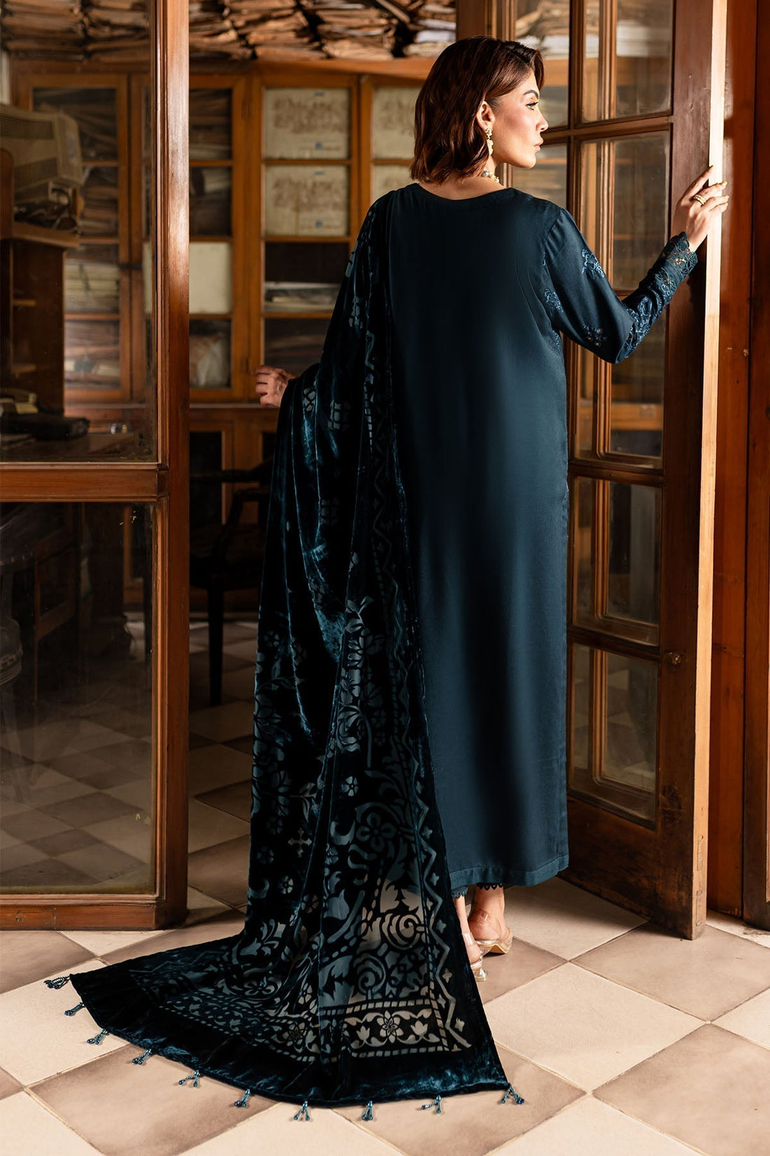 Nureh | Exclusive Shawls |  NE-118 - House Of Hania