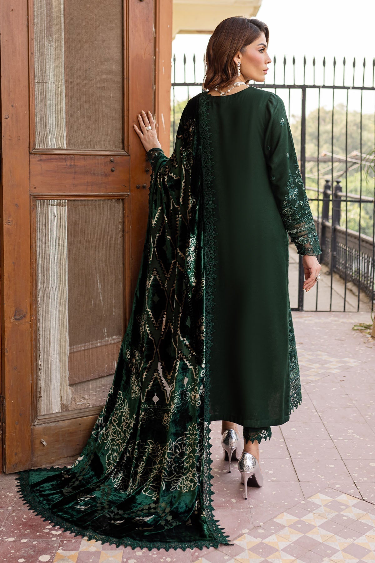 Nureh | Exclusive Shawls |  NE-122 - House Of Hania