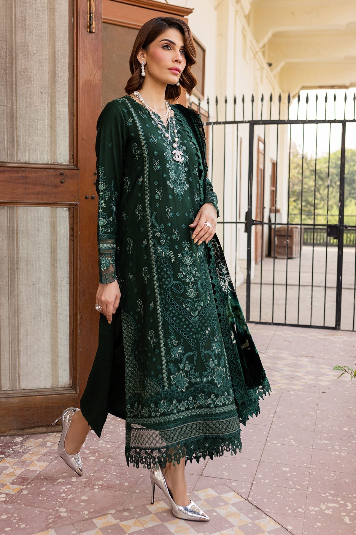 Nureh | Exclusive Shawls |  NE-122 - House Of Hania