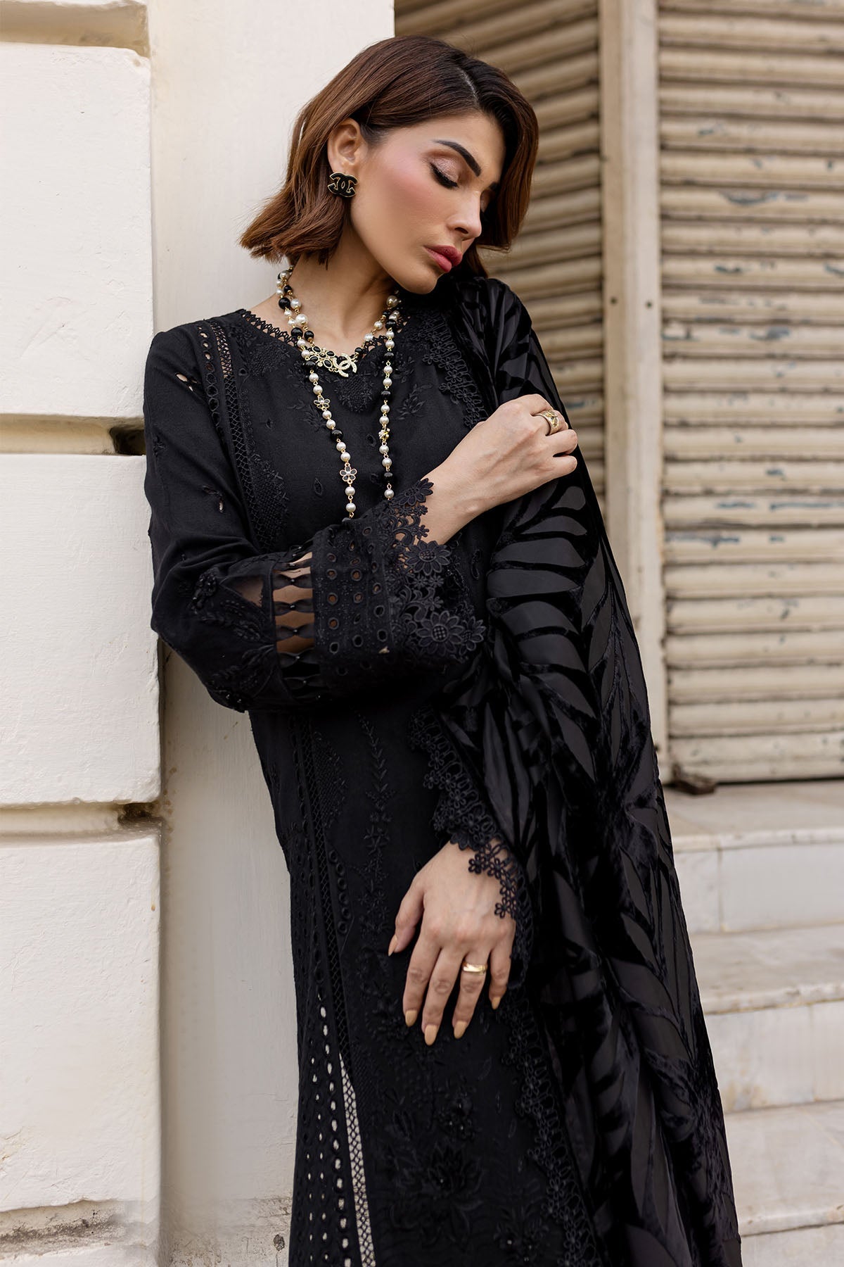 Nureh | Exclusive Shawls |  NE-123 - House Of Hania