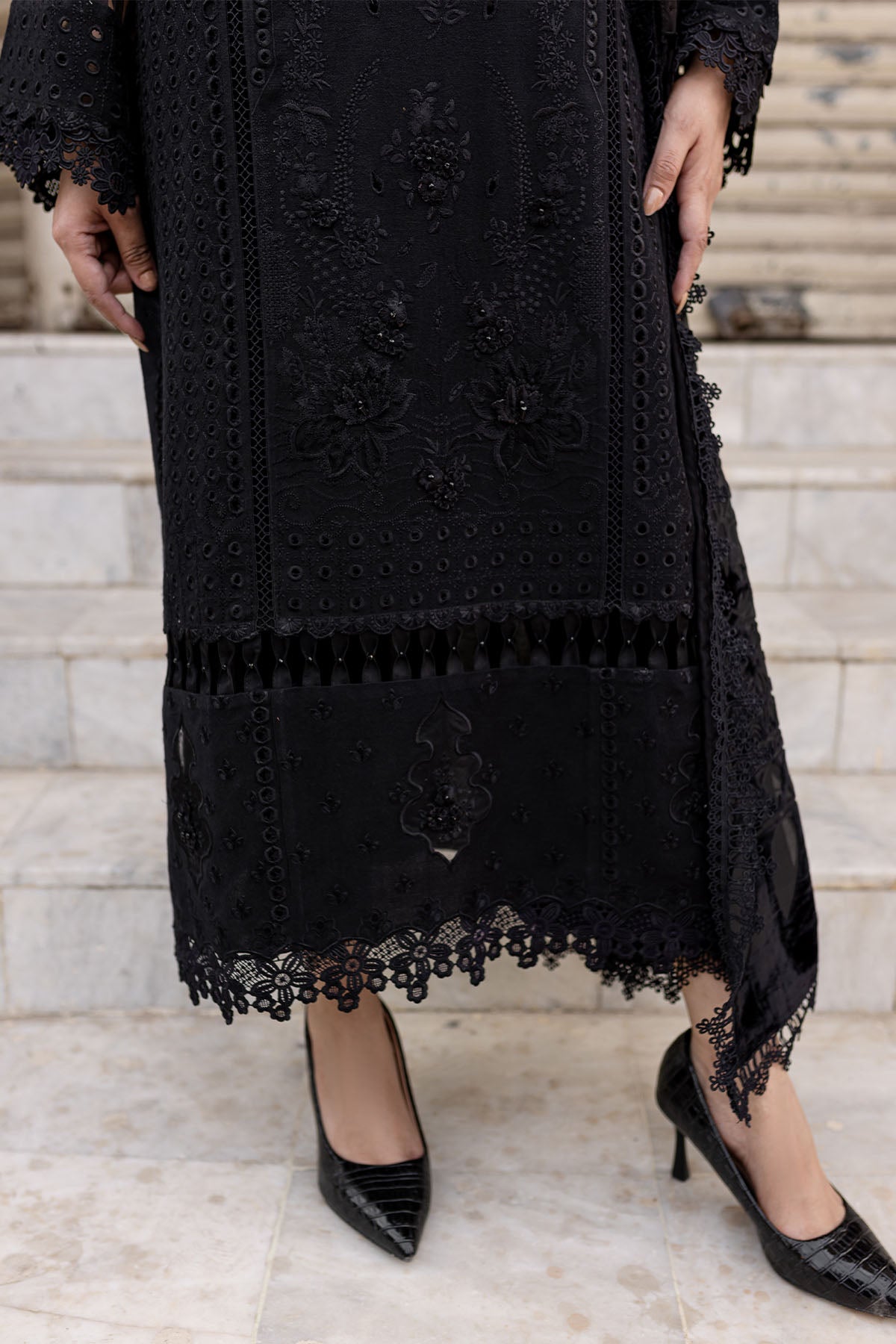 Nureh | Exclusive Shawls |  NE-123 - House Of Hania