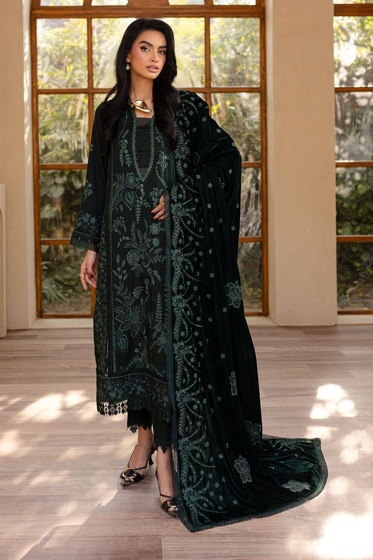 Nureh | Exclusive Shawls | NE-125 - House Of Hania