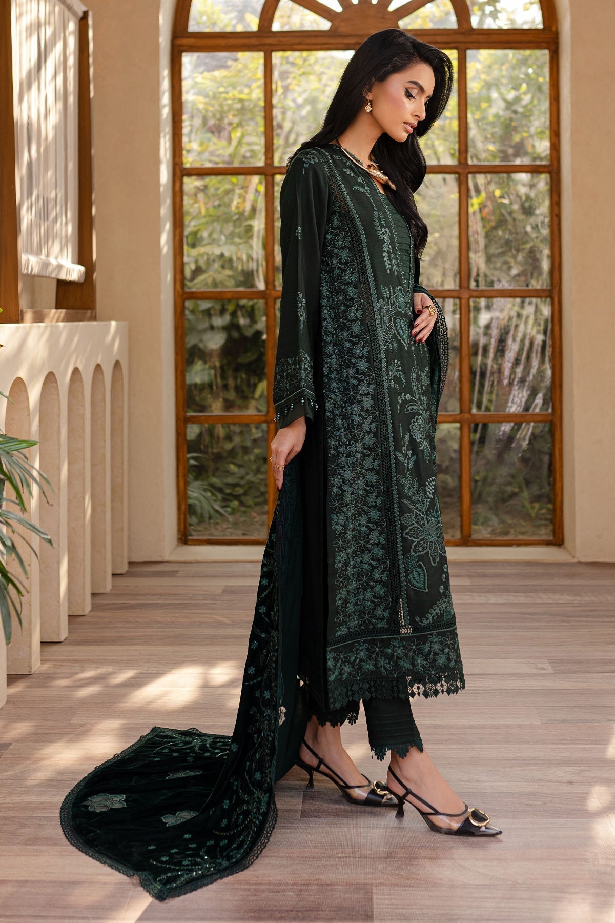 Nureh | Exclusive Shawls | NE-125 - House Of Hania