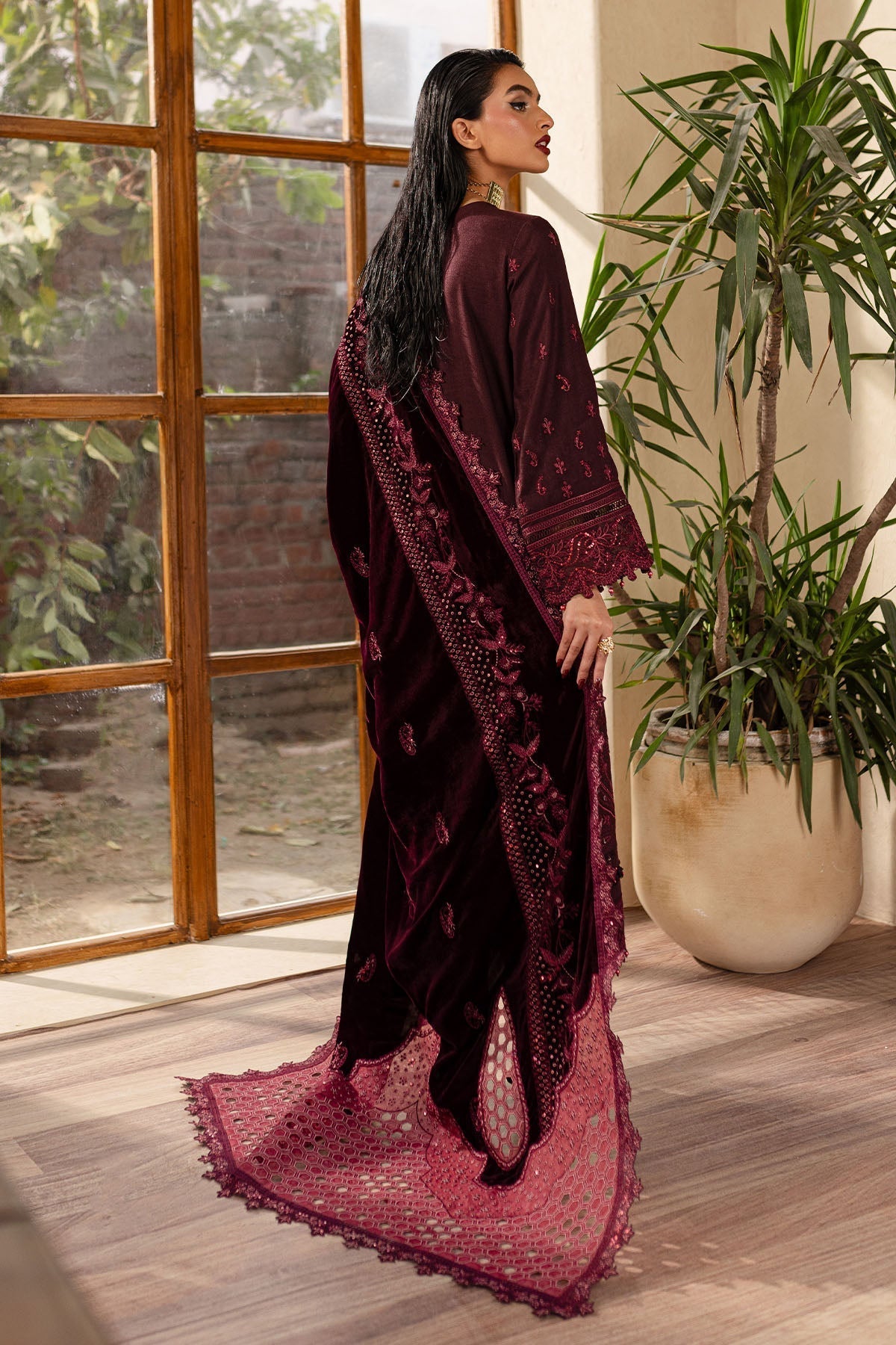 Nureh | Exclusive Shawls | NE-126 - House Of Hania