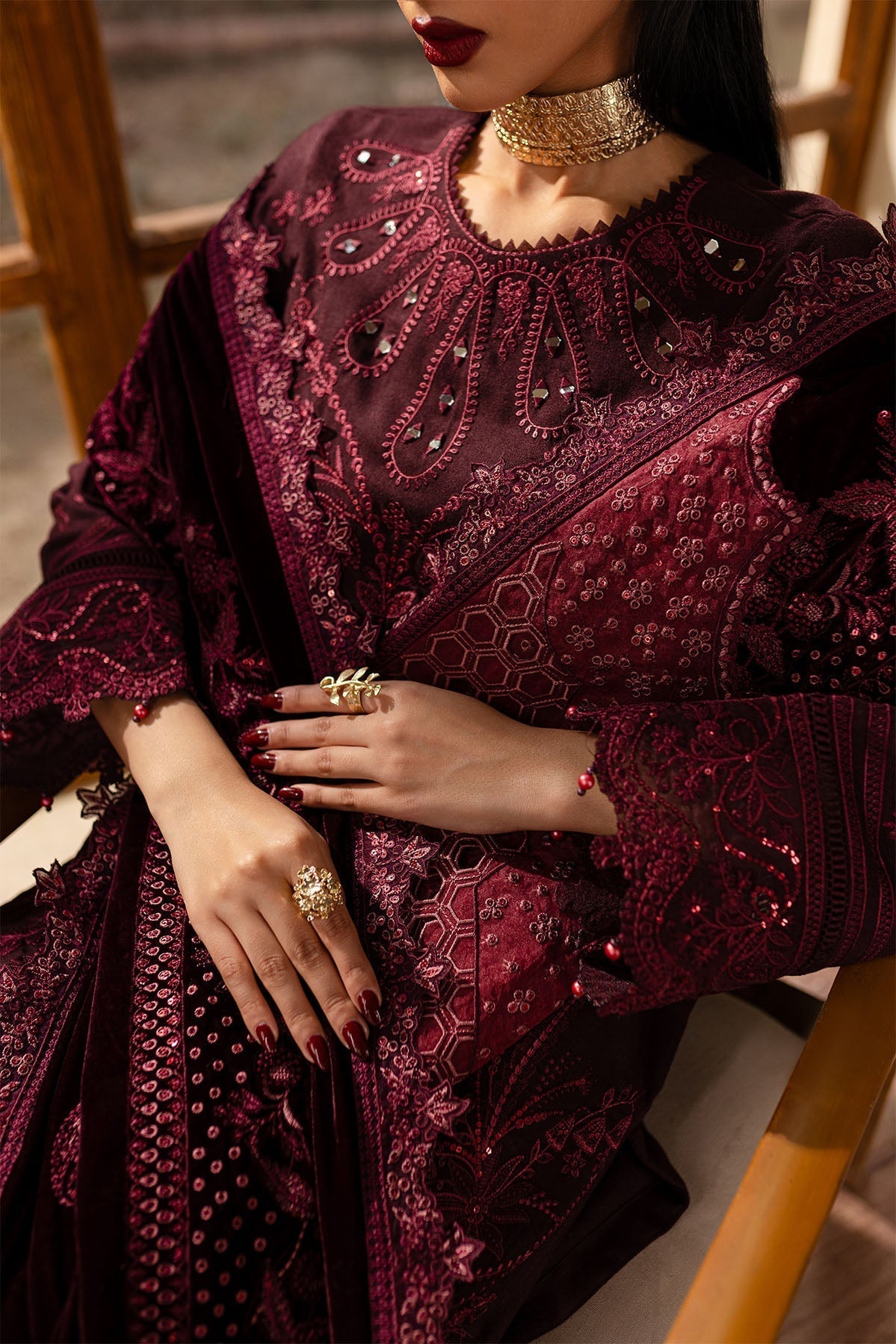 Nureh | Exclusive Shawls | NE-126 - House Of Hania