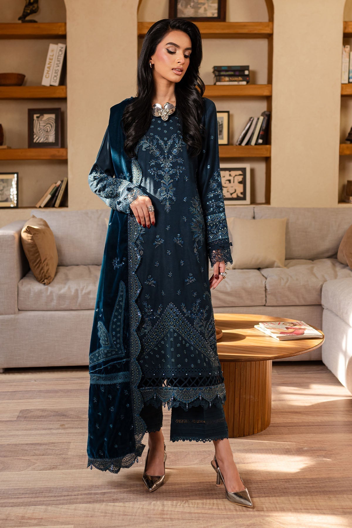 Nureh | Exclusive Shawls | NE-127 - House Of Hania