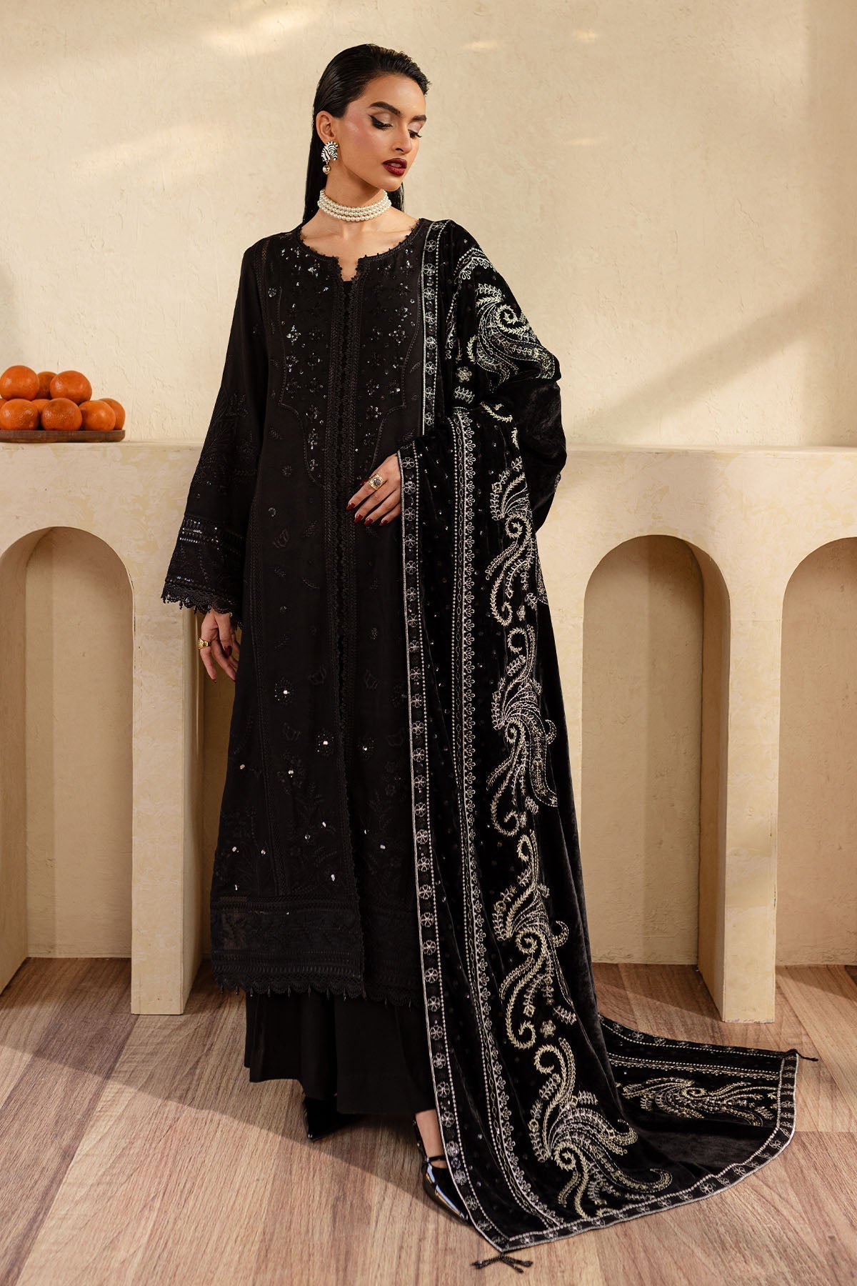 Nureh | Exclusive Shawls | NE-128 - House Of Hania