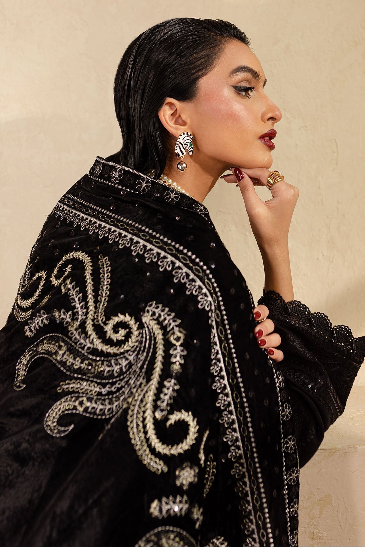 Nureh | Exclusive Shawls | NE-128 - House Of Hania