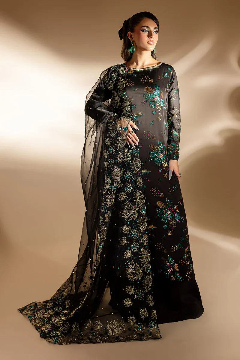 Nureh | Fancy Formal Pret | TW-02 GOLDEN STARDUST - House Of Hania
