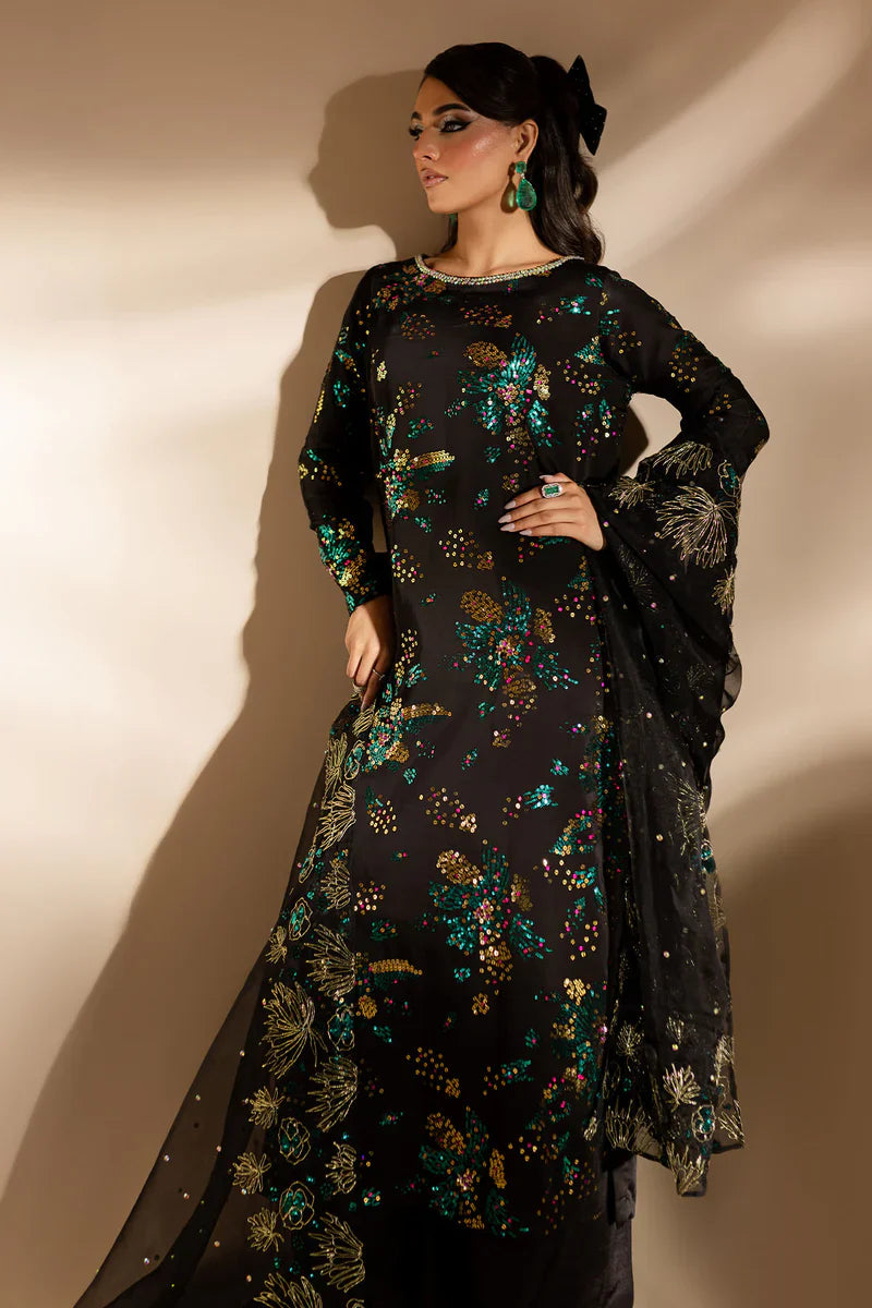 Nureh | Fancy Formal Pret | TW-02 GOLDEN STARDUST - House Of Hania