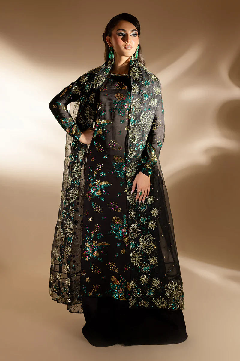 Nureh | Fancy Formal Pret | TW-02 GOLDEN STARDUST - House Of Hania