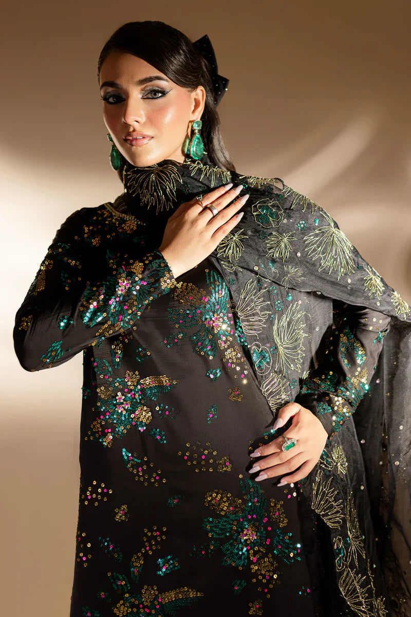 Nureh | Fancy Formal Pret | TW-02 GOLDEN STARDUST - House Of Hania
