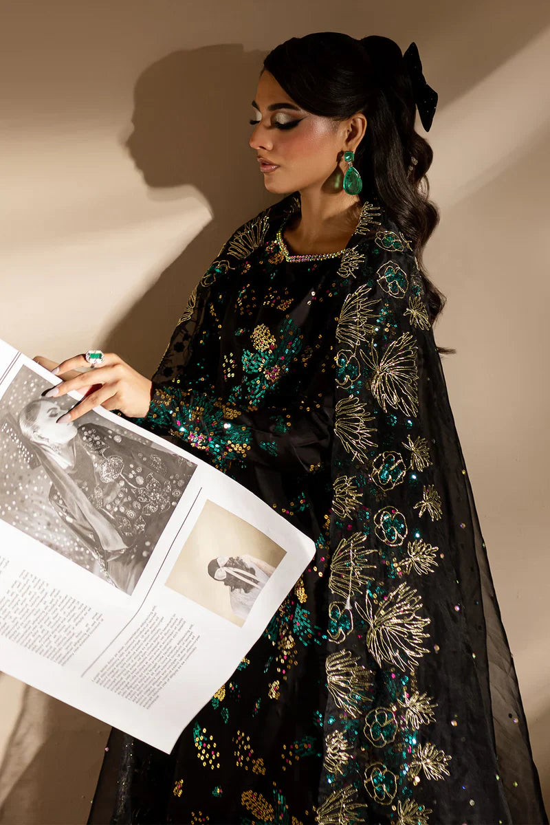 Nureh | Fancy Formal Pret | TW-02 GOLDEN STARDUST - House Of Hania